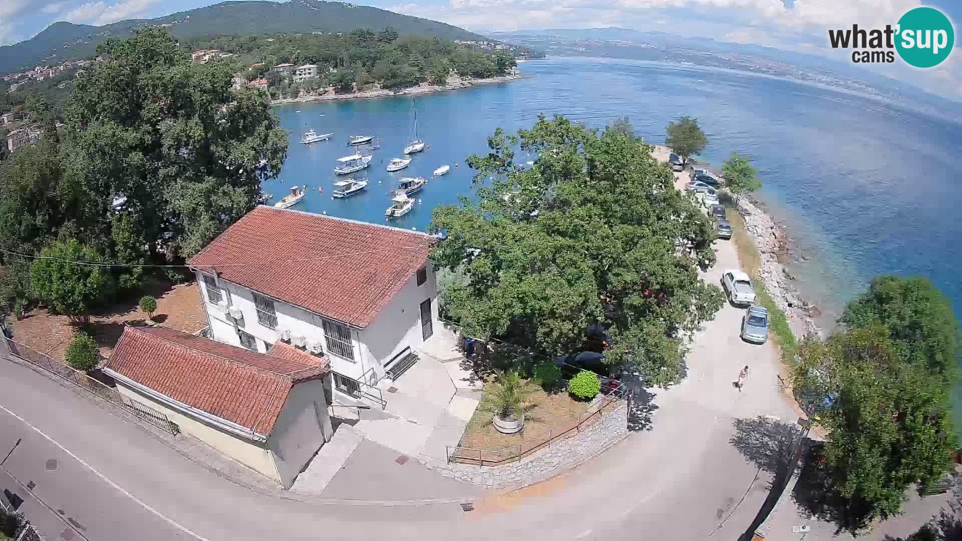 Webcam Ika Hafen – LIVE Blick auf den Hafen und die Lichter von Opatija