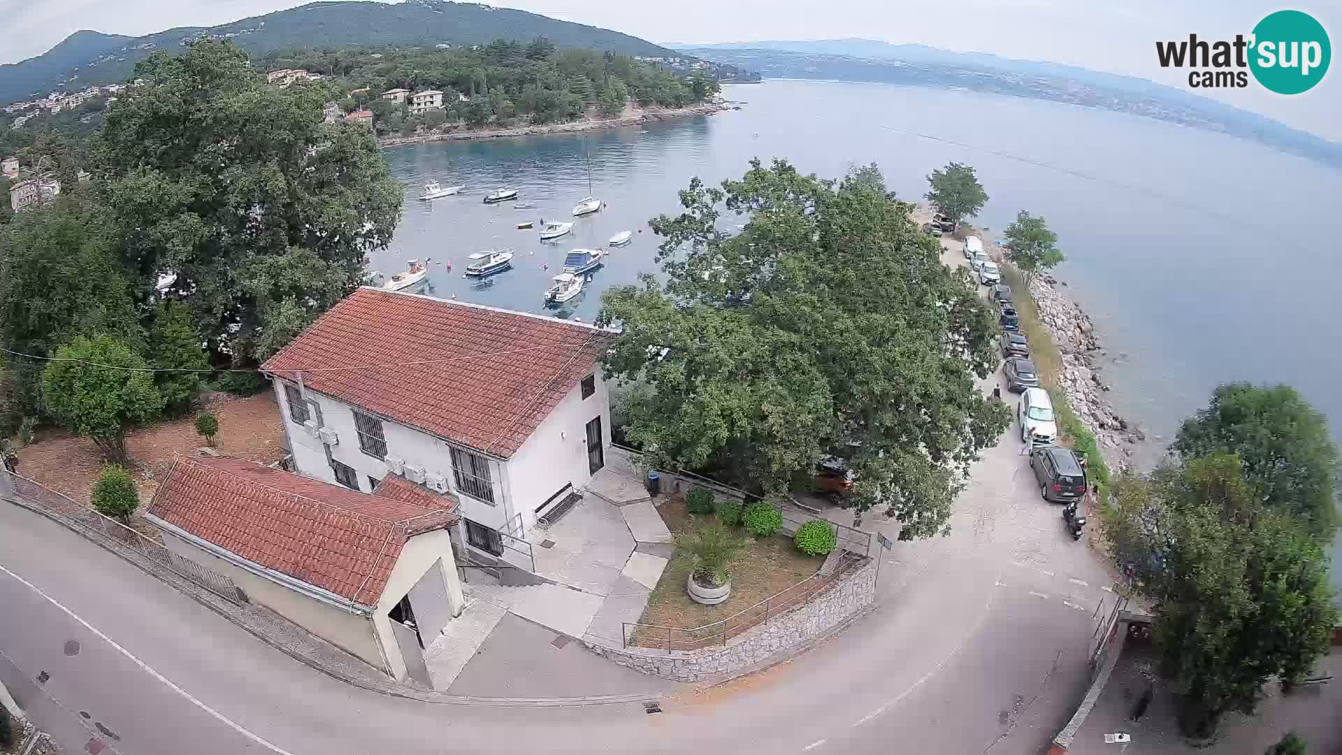 Webcam Ika Hafen – LIVE Blick auf den Hafen und die Lichter von Opatija