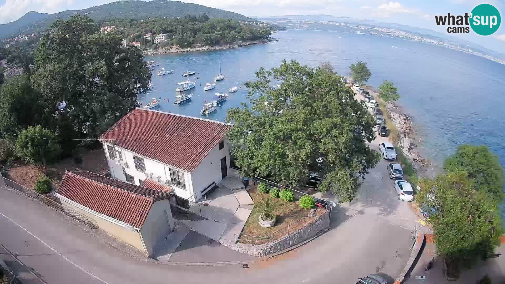 Webcam Ika Hafen – LIVE Blick auf den Hafen und die Lichter von Opatija