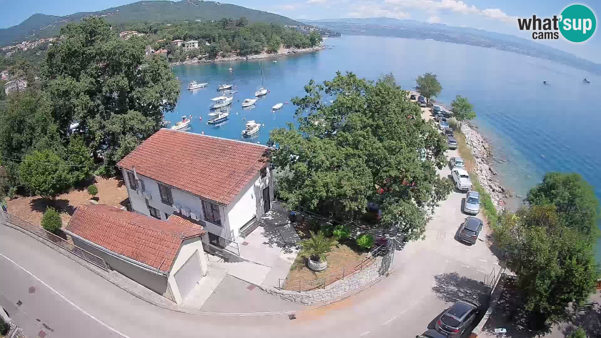 Webcam Ika Hafen – LIVE Blick auf den Hafen und die Lichter von Opatija