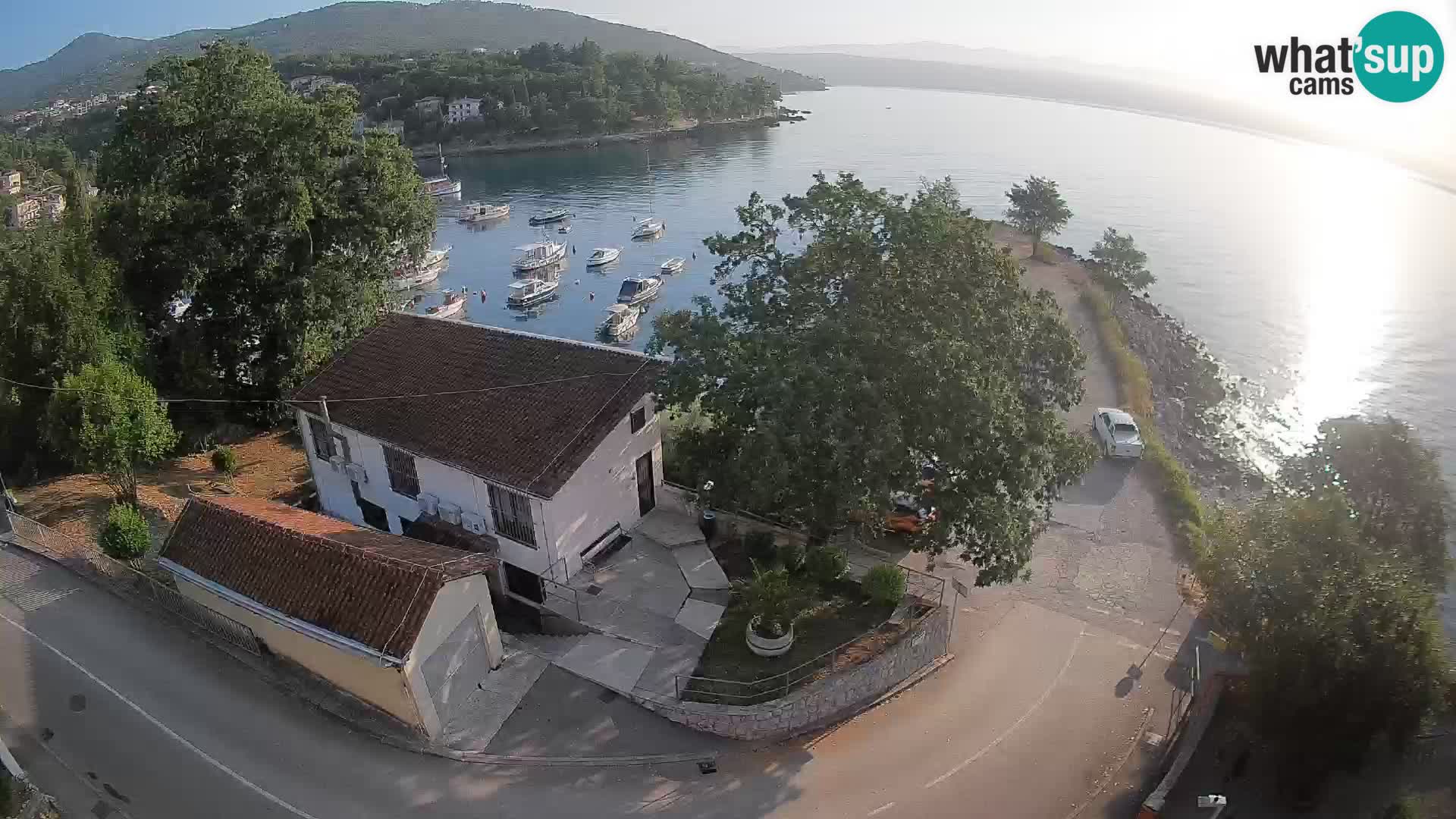 Webcam Ika Hafen – LIVE Blick auf den Hafen und die Lichter von Opatija