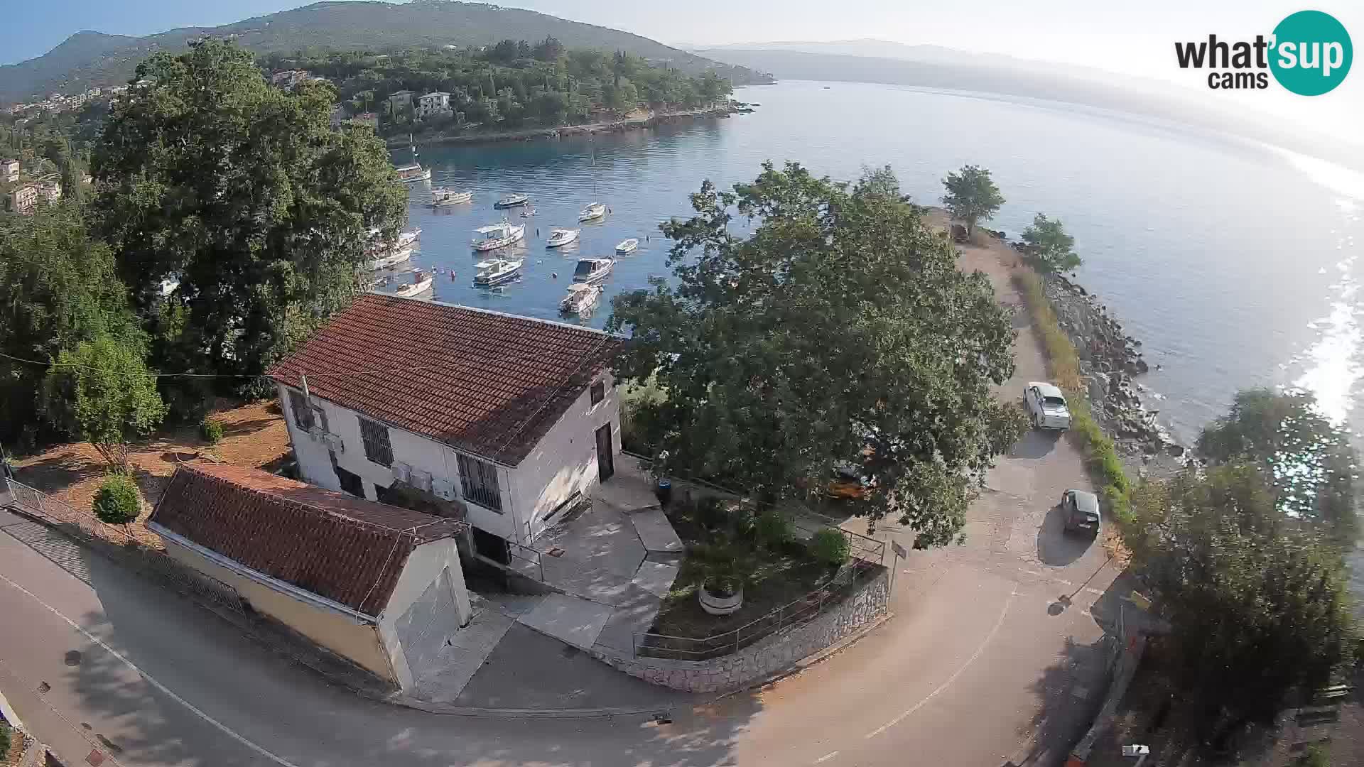 Webcam Ika Hafen – LIVE Blick auf den Hafen und die Lichter von Opatija