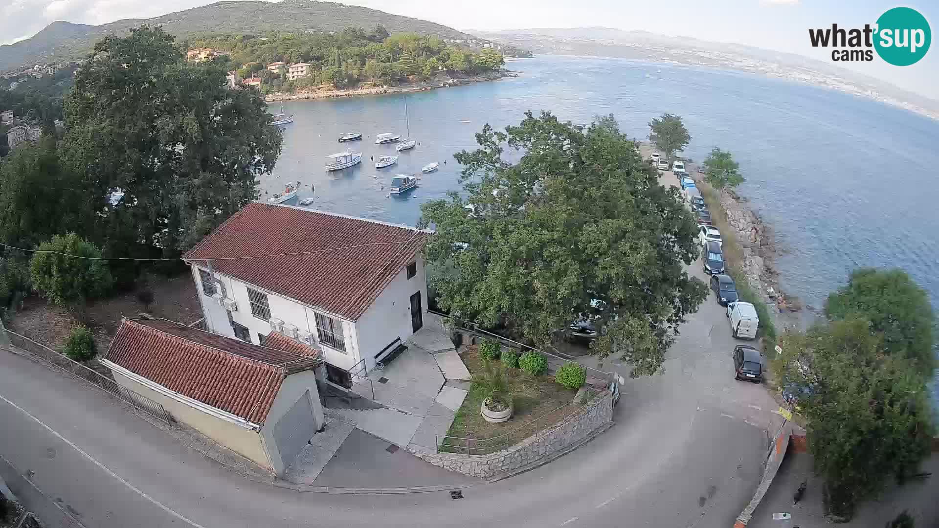 Webcam Ika Hafen – LIVE Blick auf den Hafen und die Lichter von Opatija