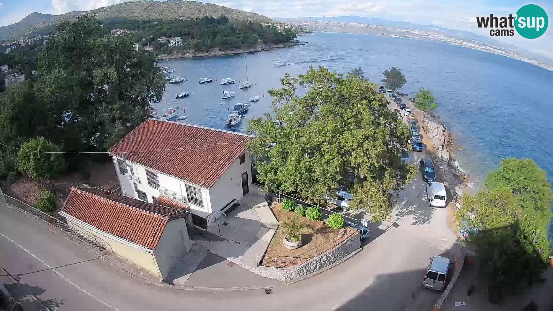 Webcam Ika Hafen – LIVE Blick auf den Hafen und die Lichter von Opatija