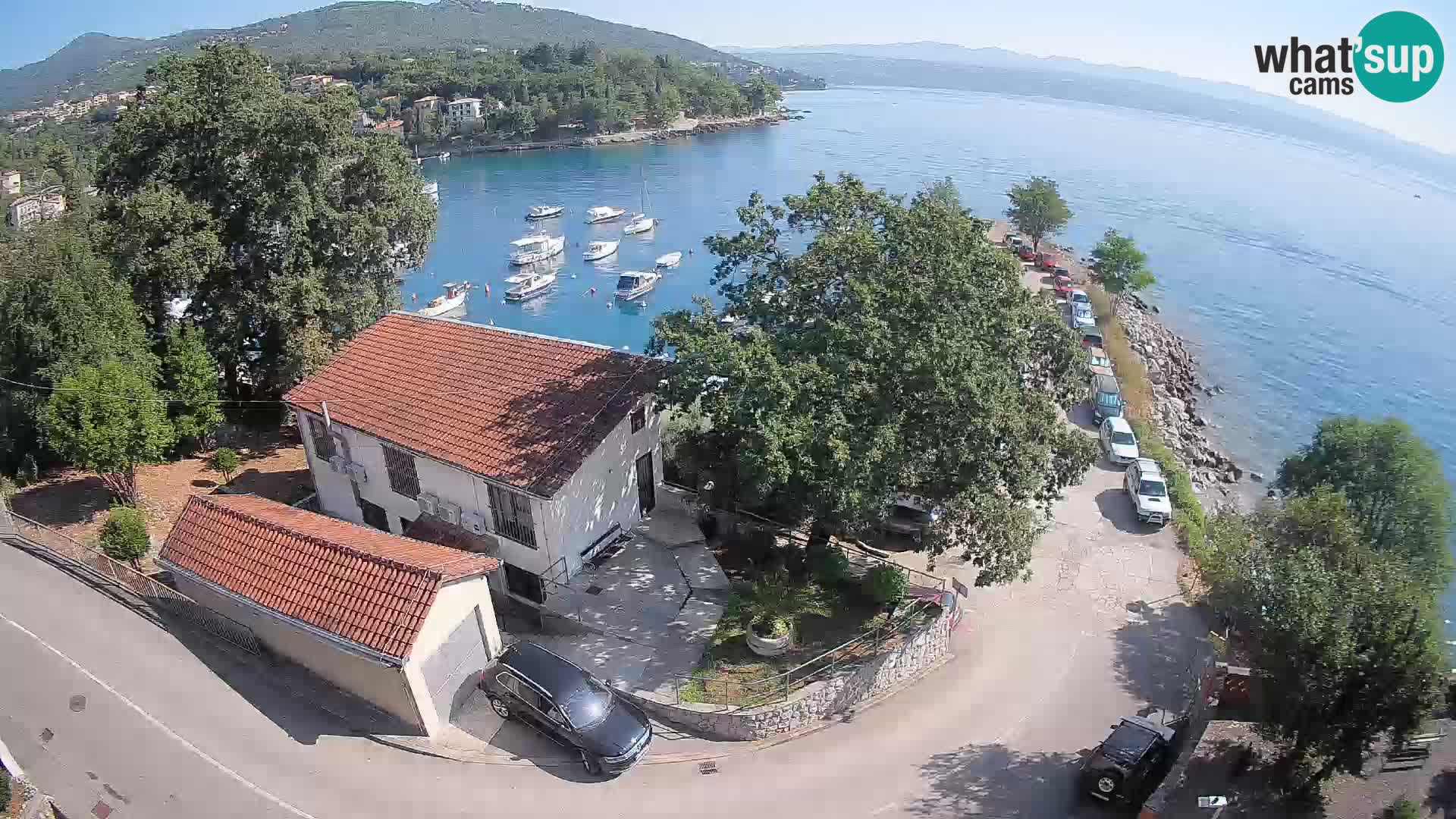 Webcam Ika Hafen – LIVE Blick auf den Hafen und die Lichter von Opatija