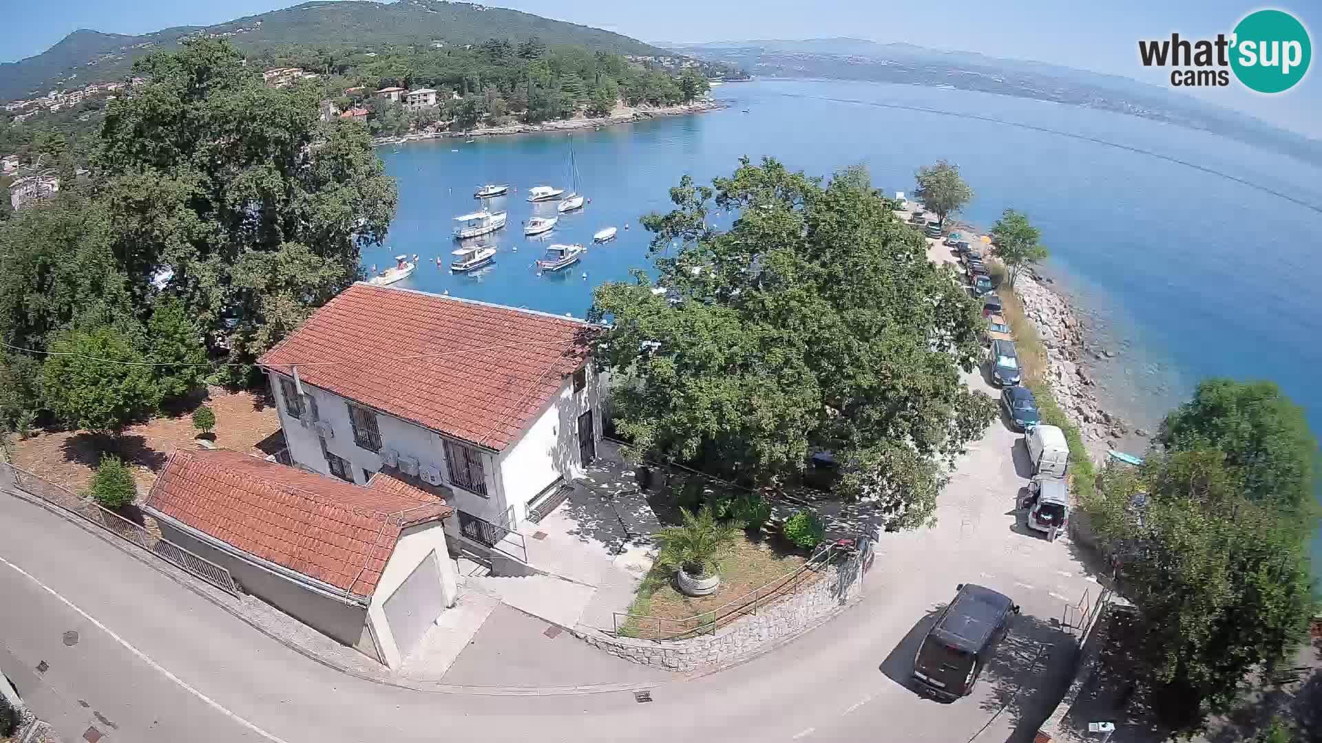 Webcam Ika Hafen – LIVE Blick auf den Hafen und die Lichter von Opatija