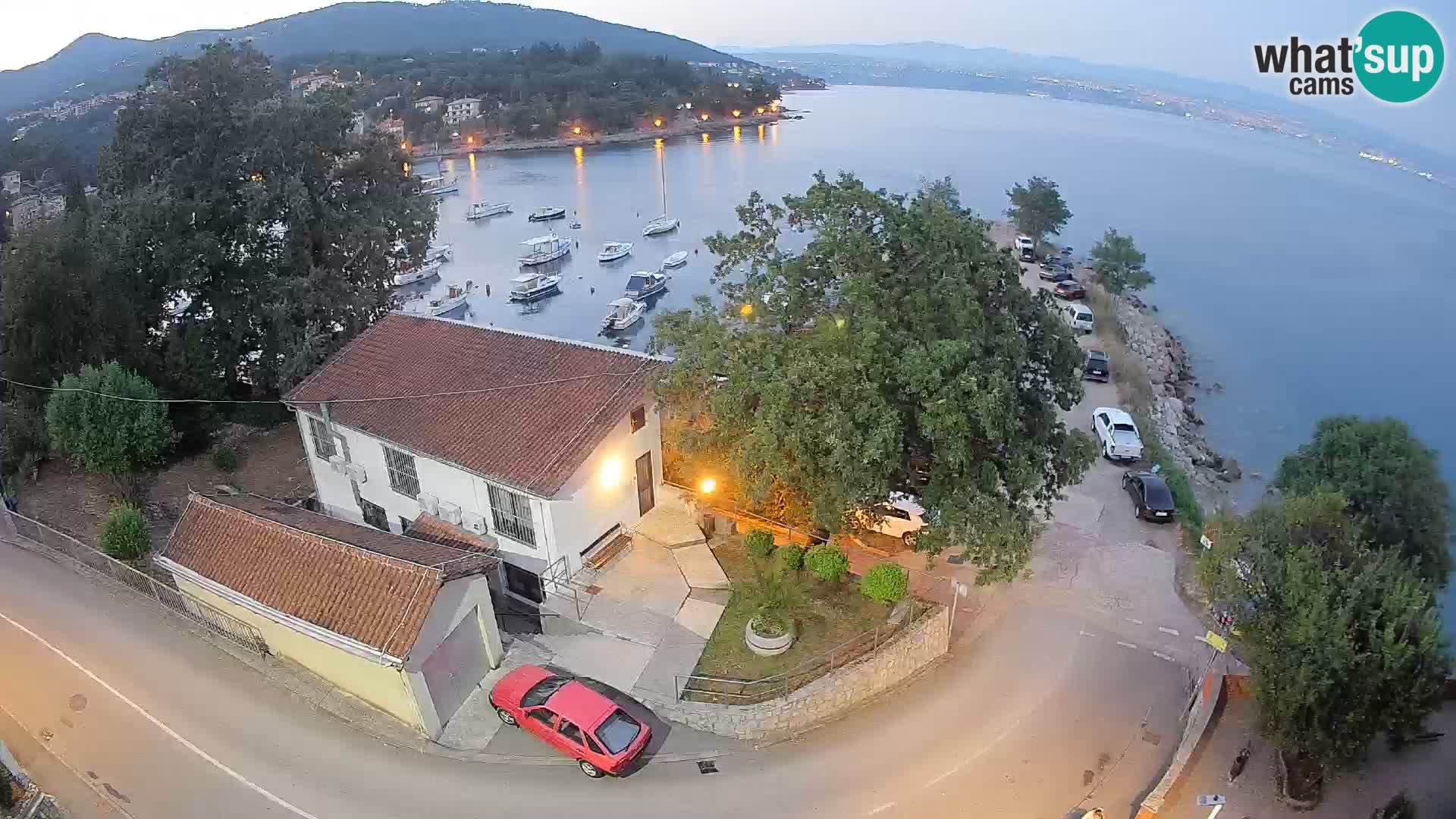 Webcam Ika Hafen – LIVE Blick auf den Hafen und die Lichter von Opatija