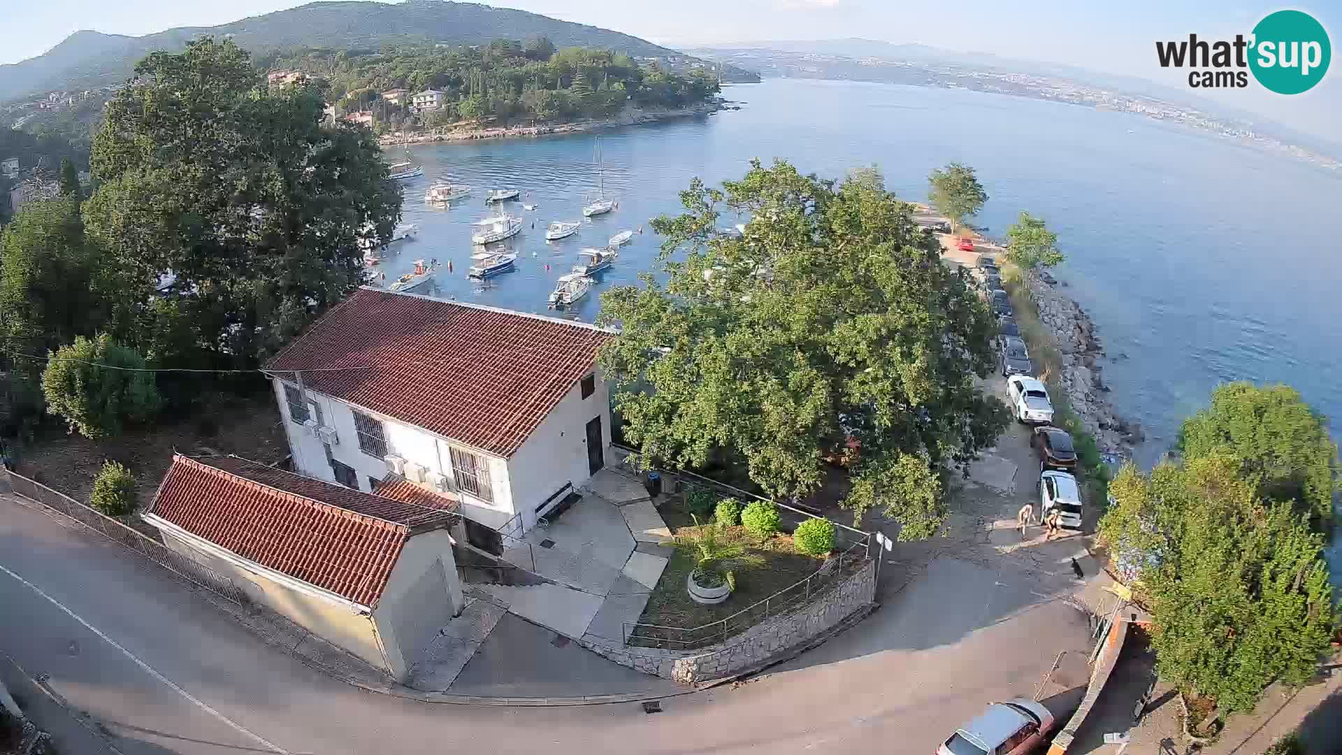 Webcam Ika Hafen – LIVE Blick auf den Hafen und die Lichter von Opatija