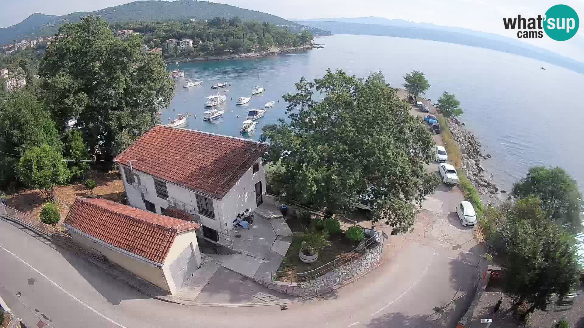 Webcam Ika Hafen – LIVE Blick auf den Hafen und die Lichter von Opatija