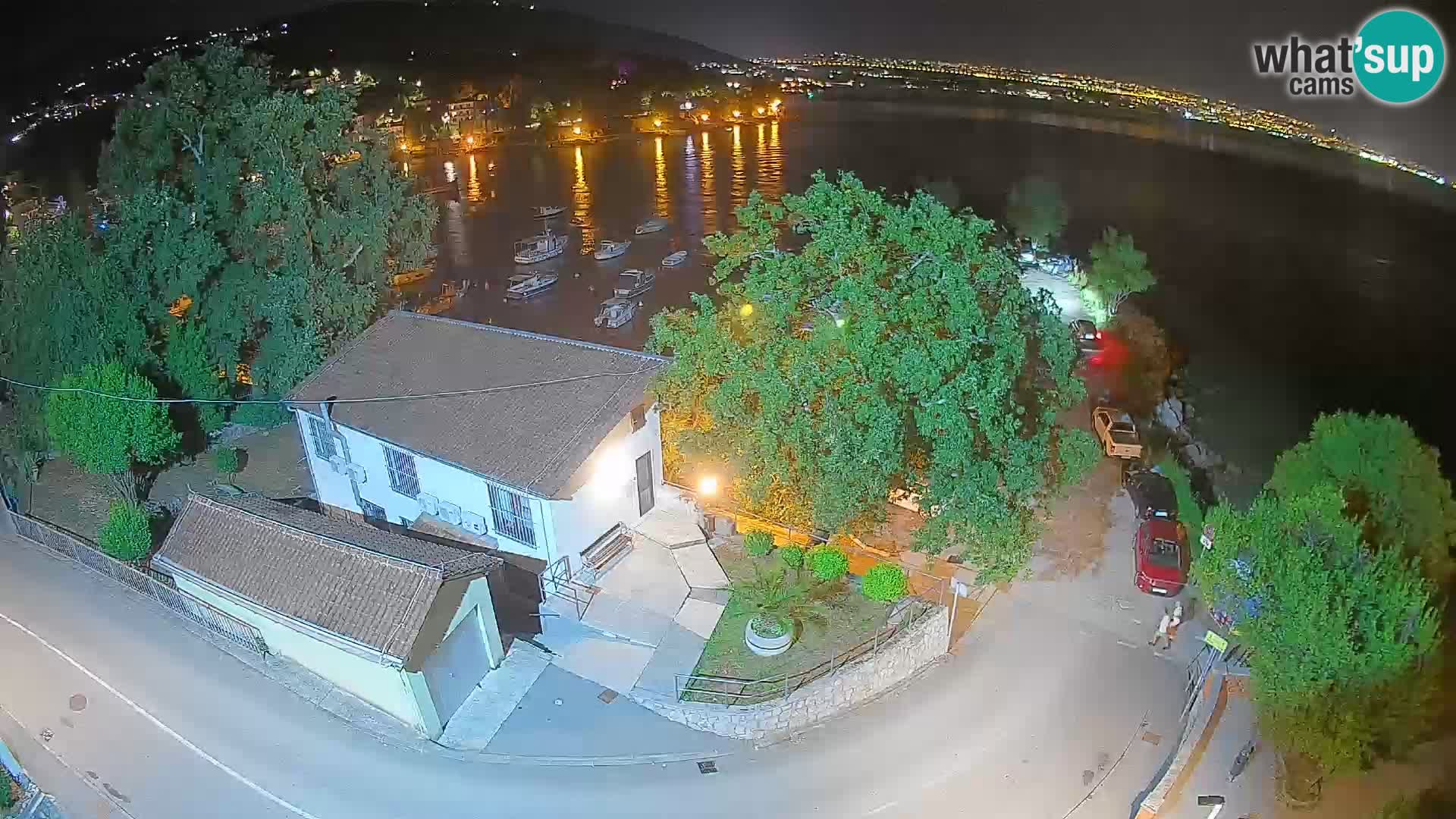 Webcam Ika Hafen – LIVE Blick auf den Hafen und die Lichter von Opatija