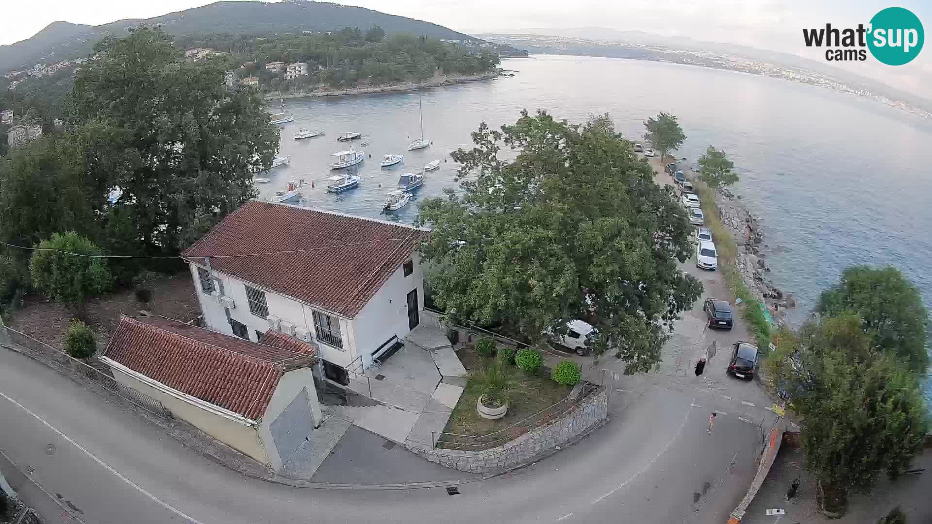 Webcam Ika Hafen – LIVE Blick auf den Hafen und die Lichter von Opatija