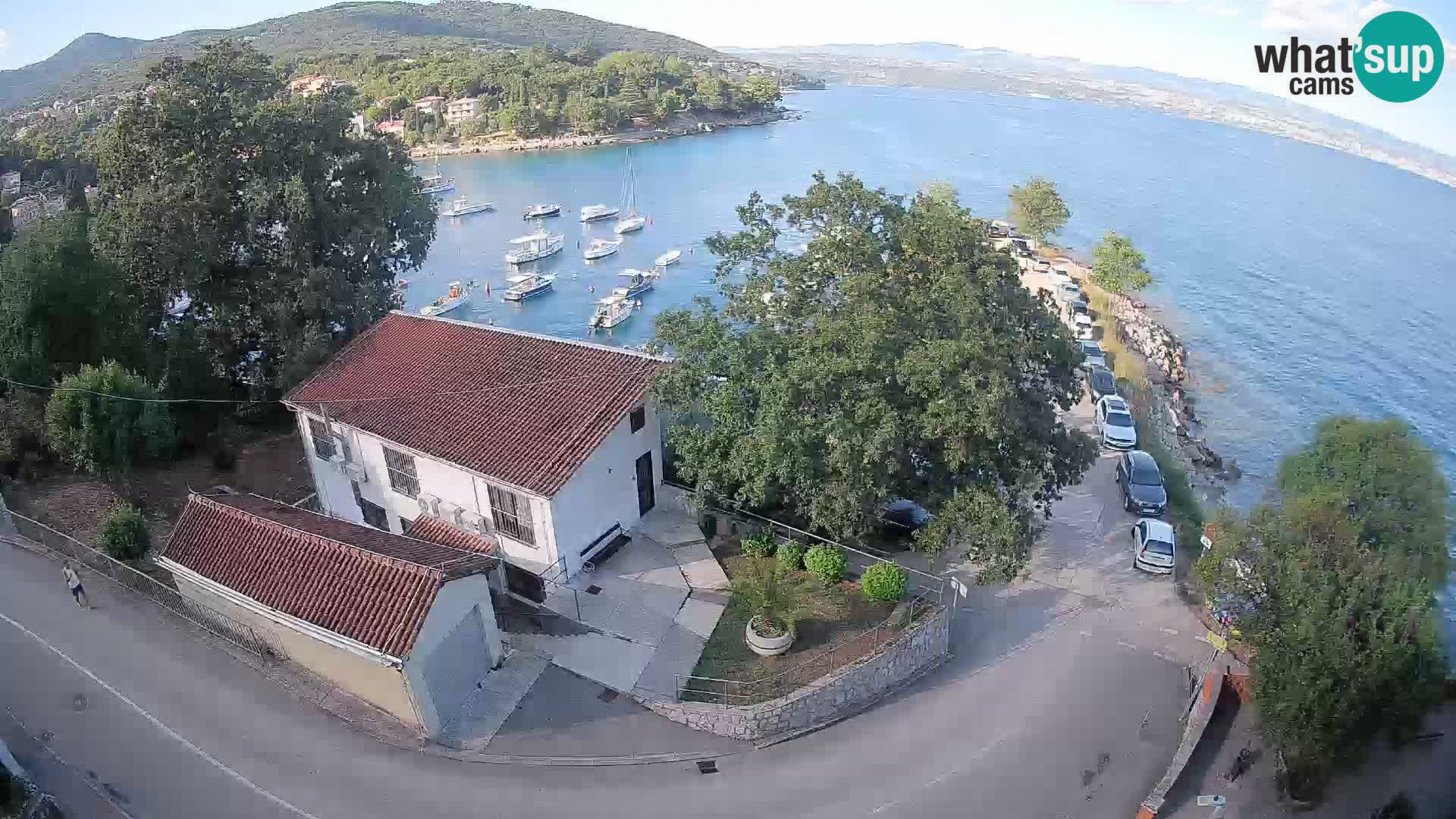 Webcam port d’Ika – Vue en direct et lumières d’Opatija