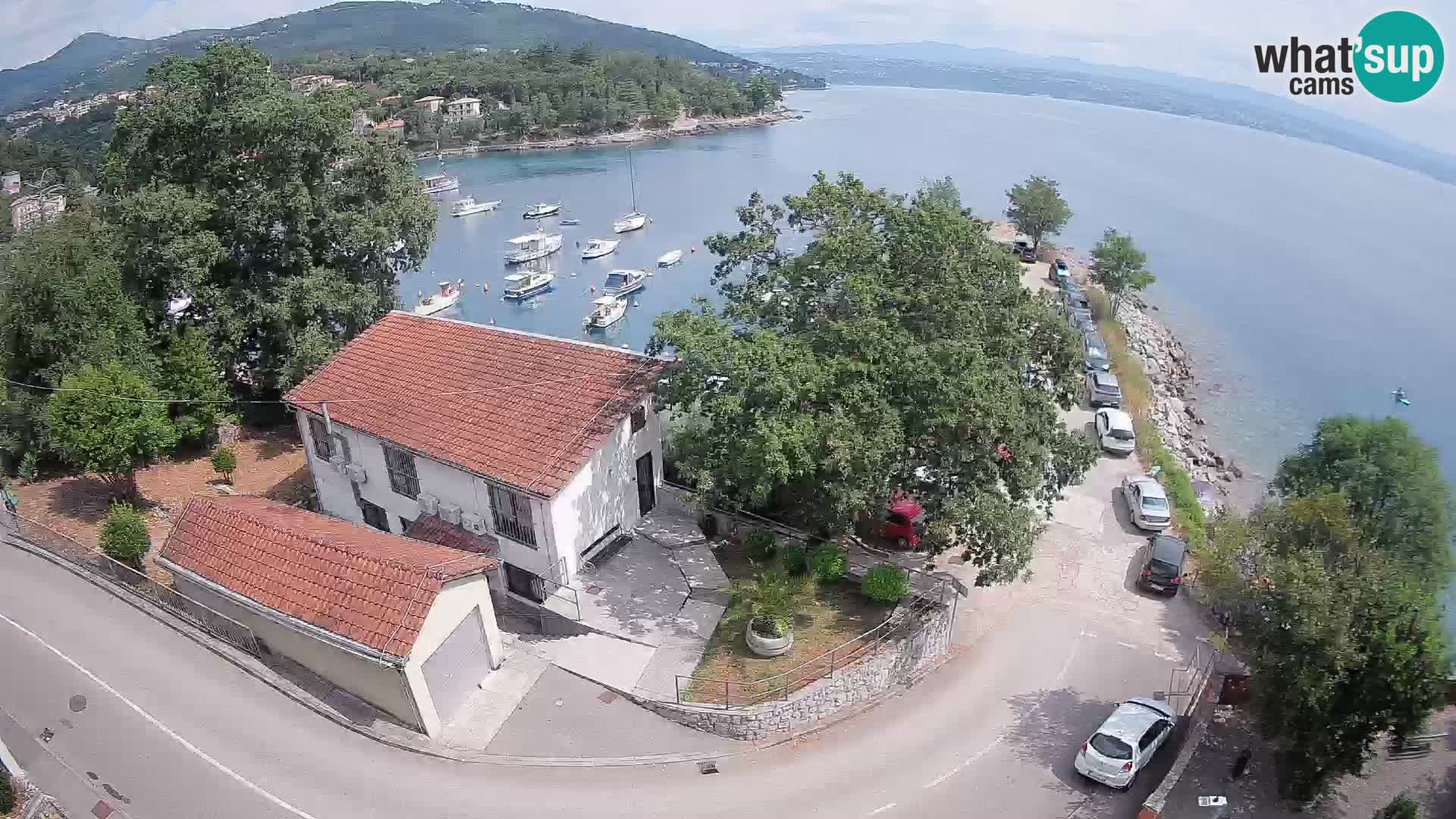 Webcam Ika Hafen – LIVE Blick auf den Hafen und die Lichter von Opatija