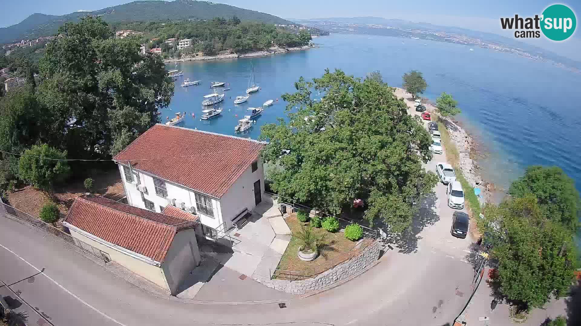 Webcam Ika Hafen – LIVE Blick auf den Hafen und die Lichter von Opatija