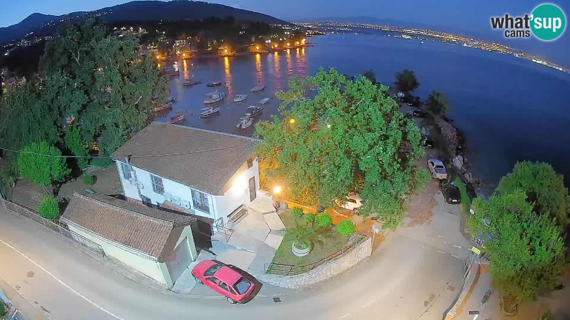 Webcam Ika Hafen – LIVE Blick auf den Hafen und die Lichter von Opatija