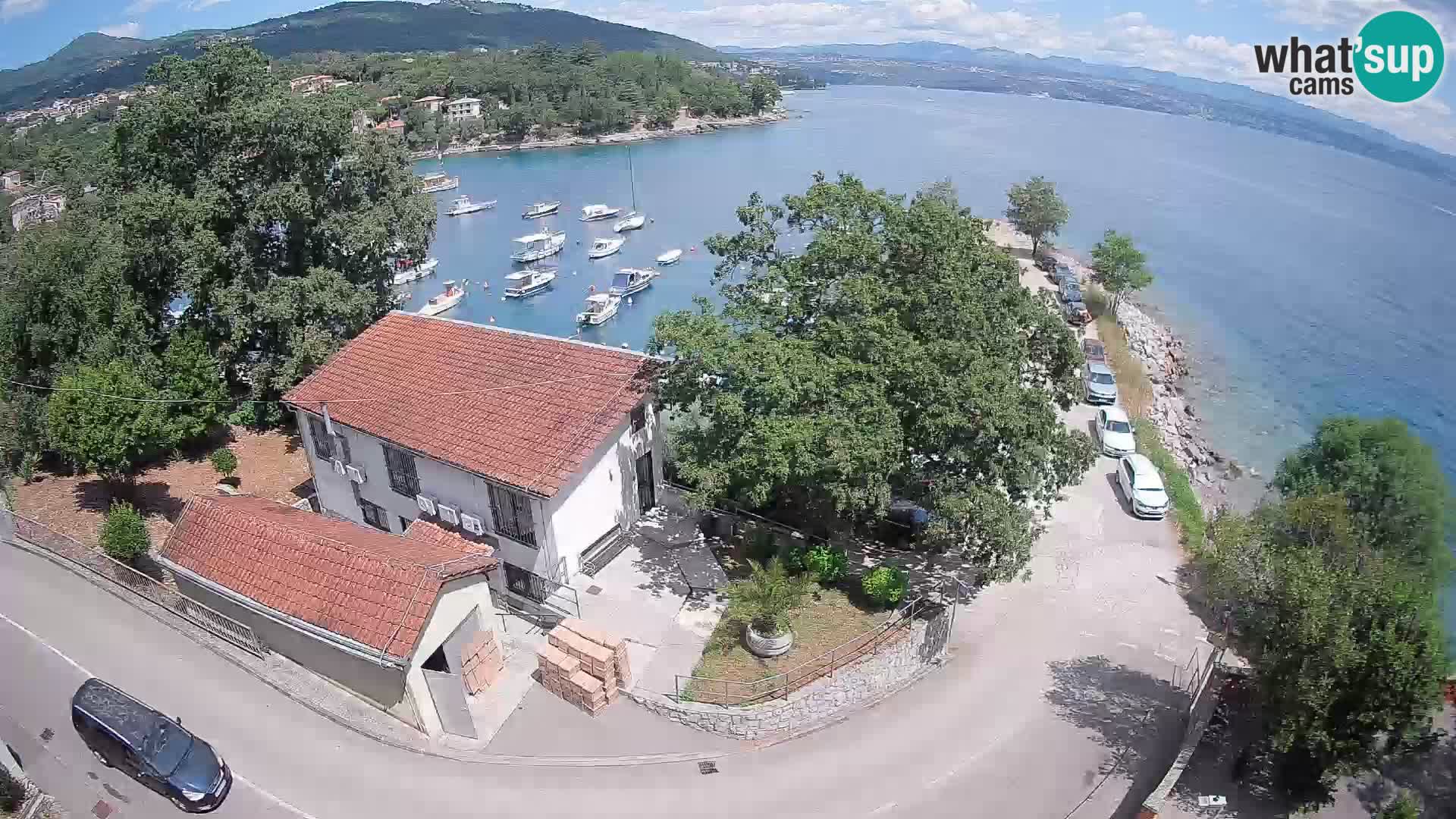 Webcam Ika Hafen – LIVE Blick auf den Hafen und die Lichter von Opatija
