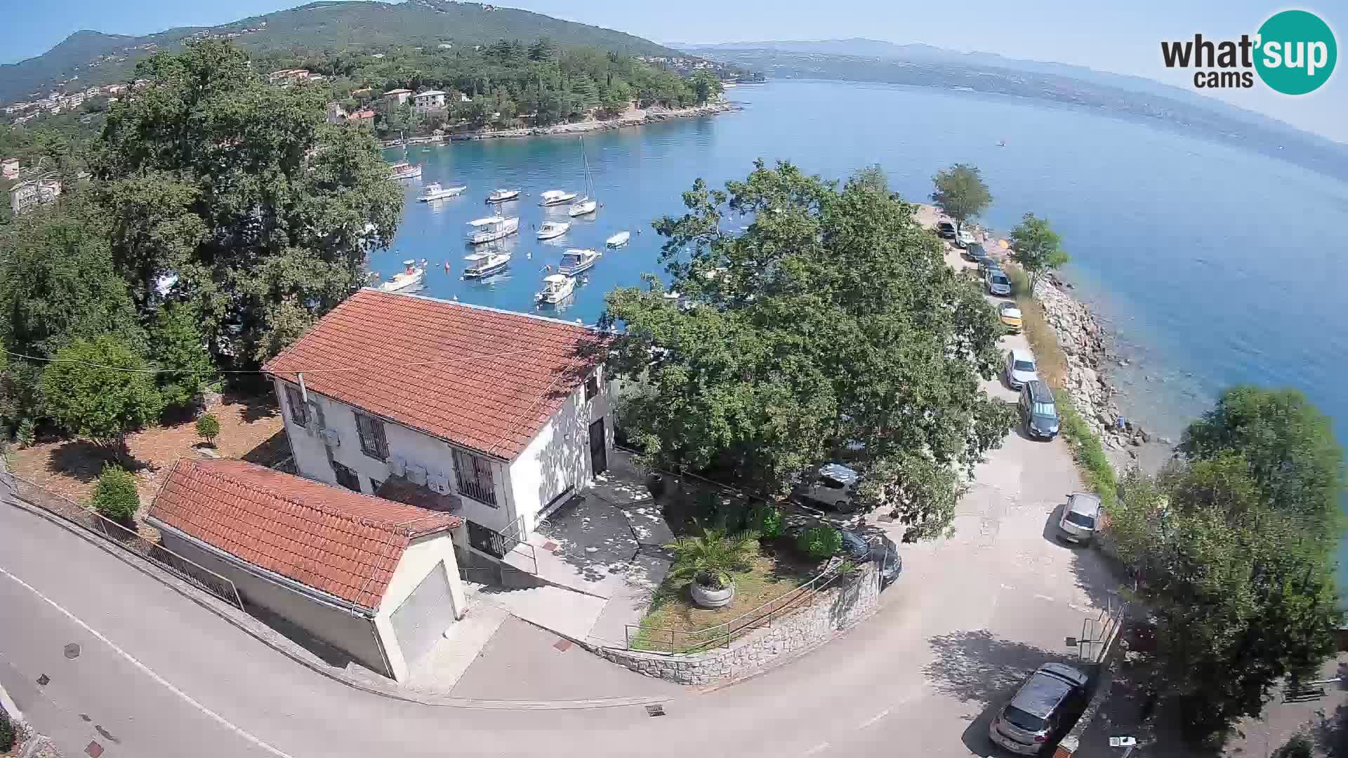 Webcam Ika Hafen – LIVE Blick auf den Hafen und die Lichter von Opatija