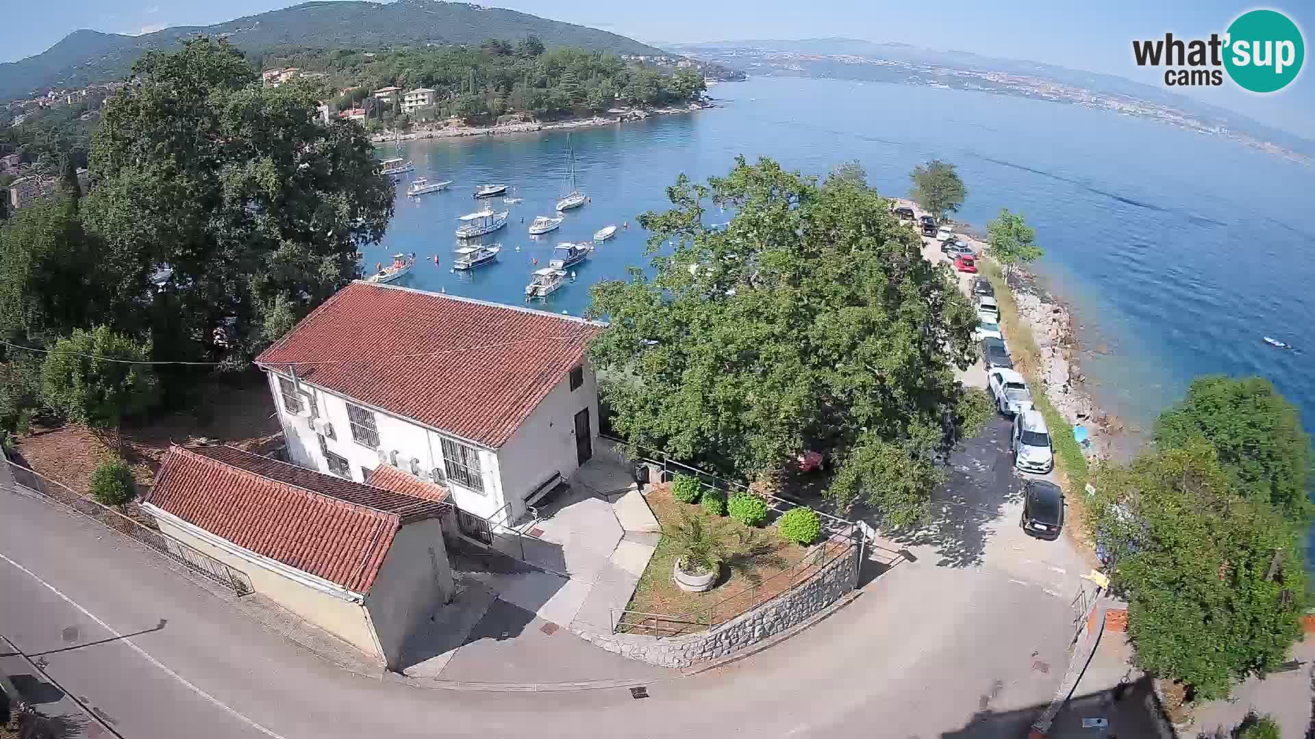 Webcam Ika Hafen – LIVE Blick auf den Hafen und die Lichter von Opatija