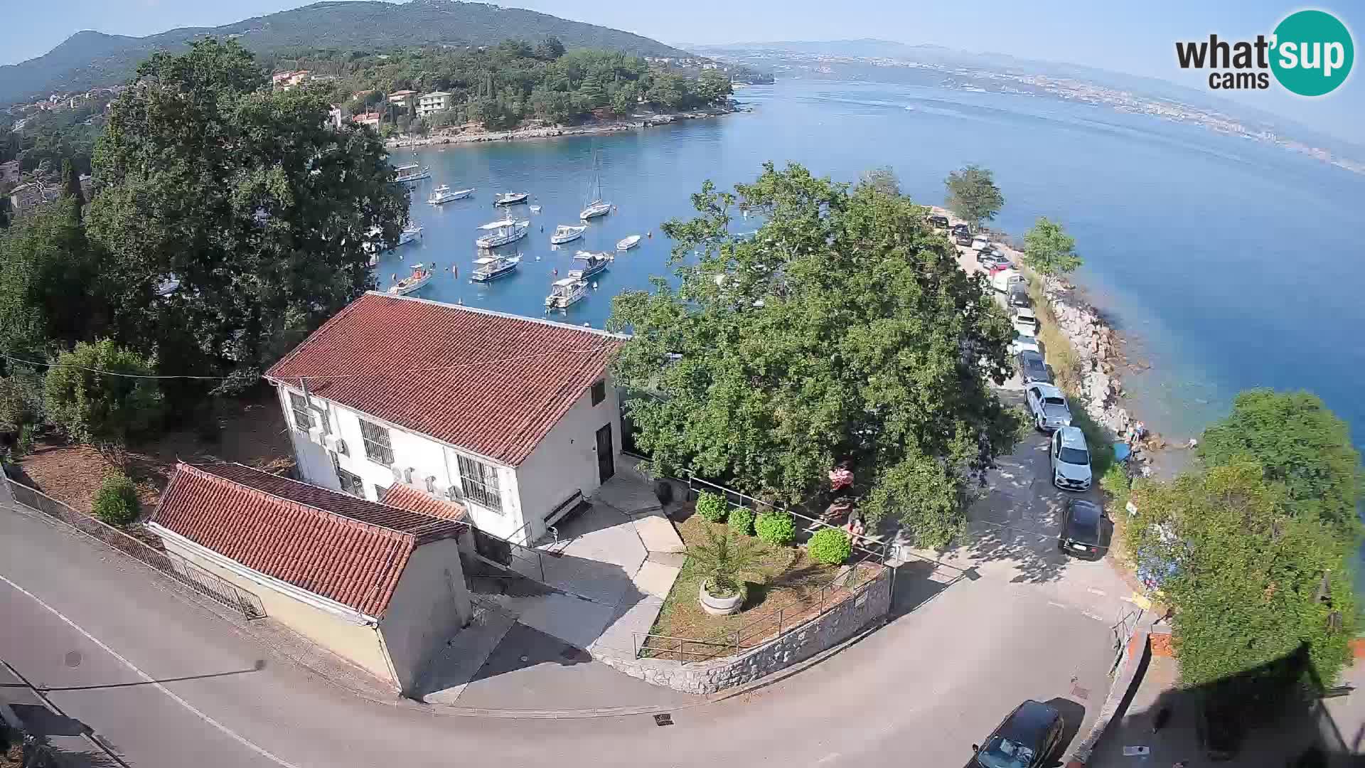 Webcam Ika Hafen – LIVE Blick auf den Hafen und die Lichter von Opatija