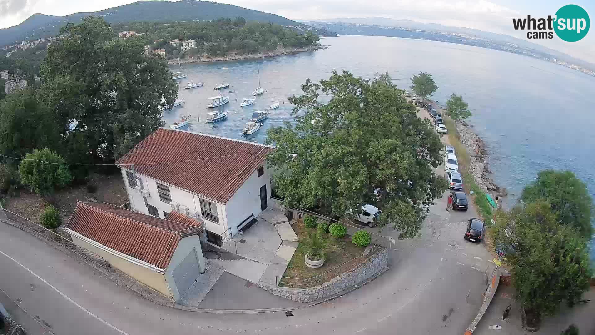 Webcam Ika Hafen – LIVE Blick auf den Hafen und die Lichter von Opatija