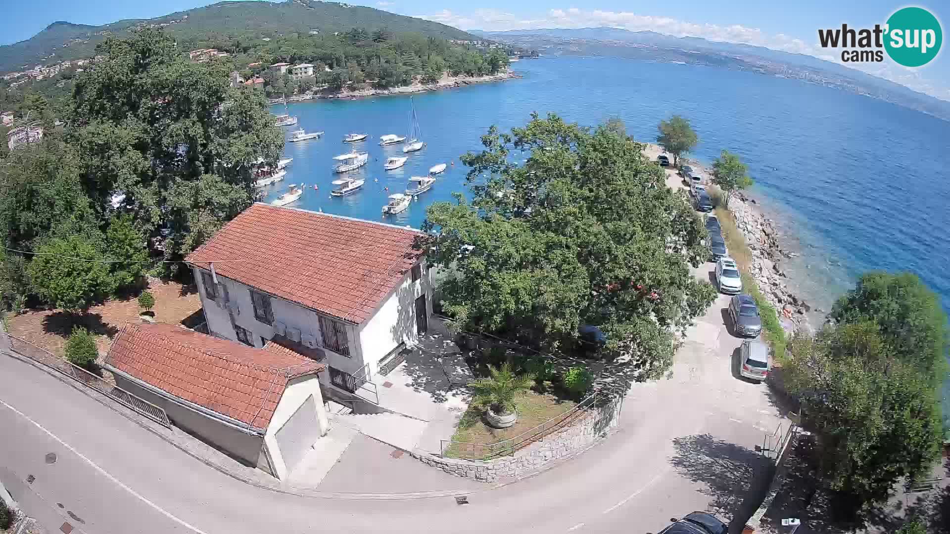 Webcam Ika Hafen – LIVE Blick auf den Hafen und die Lichter von Opatija