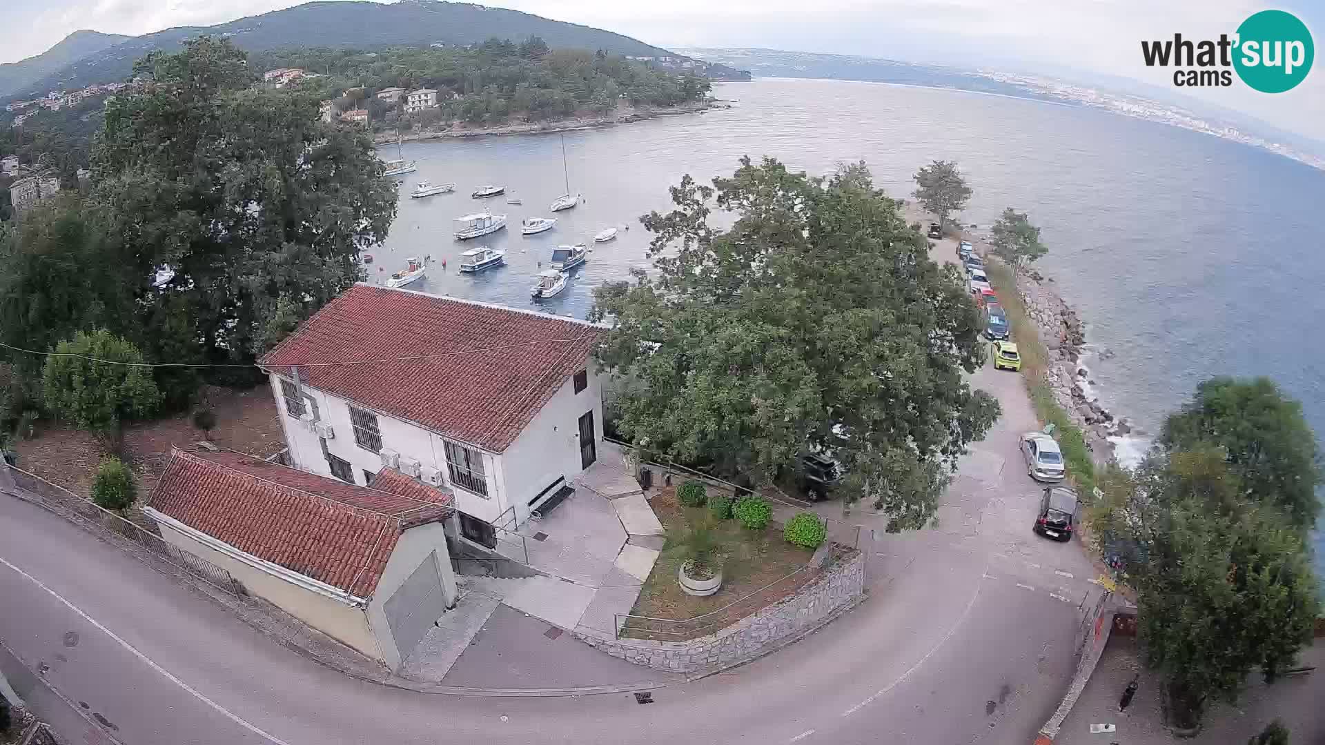 Webcam Ika Hafen – LIVE Blick auf den Hafen und die Lichter von Opatija