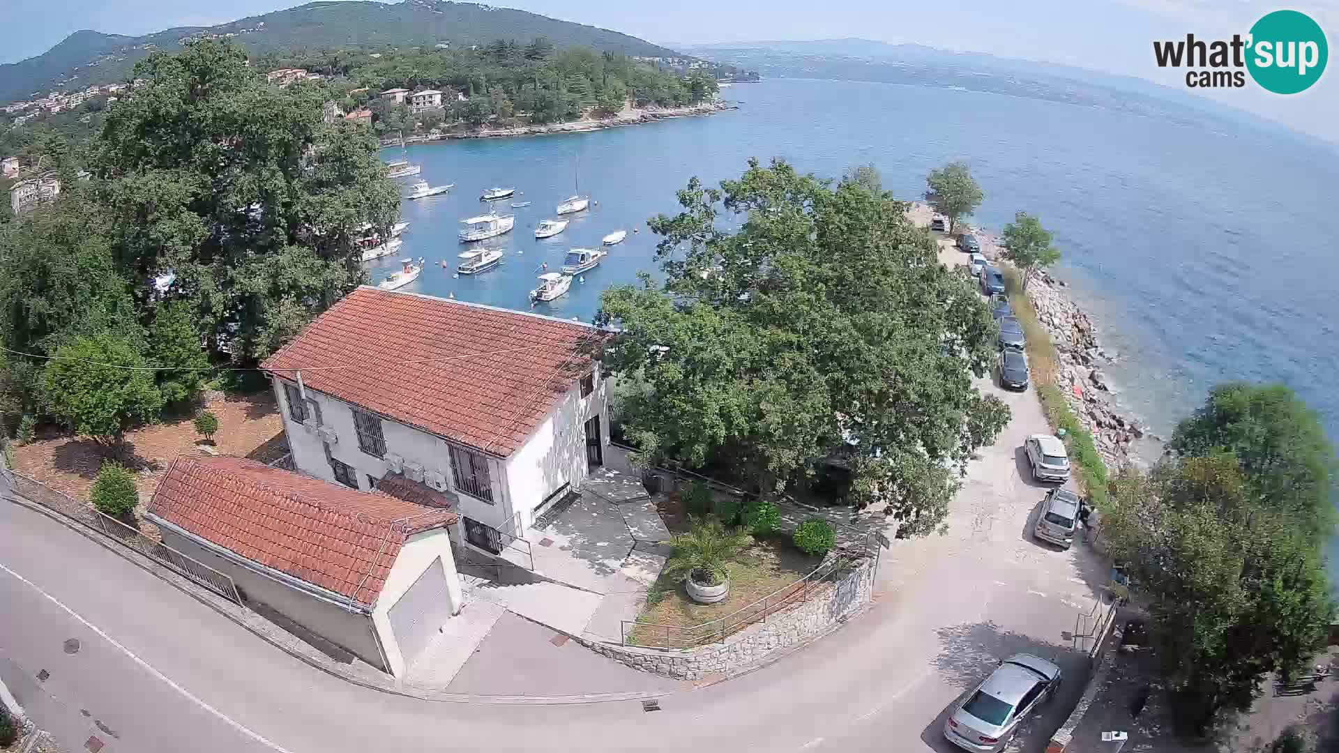 Webcam Ika Hafen – LIVE Blick auf den Hafen und die Lichter von Opatija