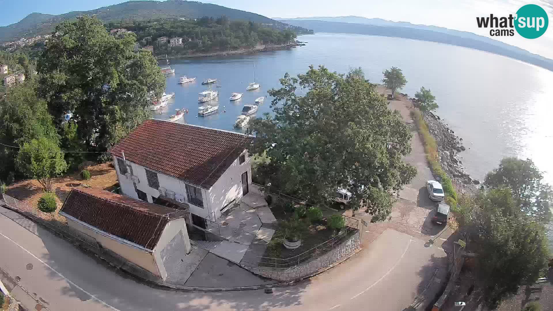 Webcam Ika Hafen – LIVE Blick auf den Hafen und die Lichter von Opatija