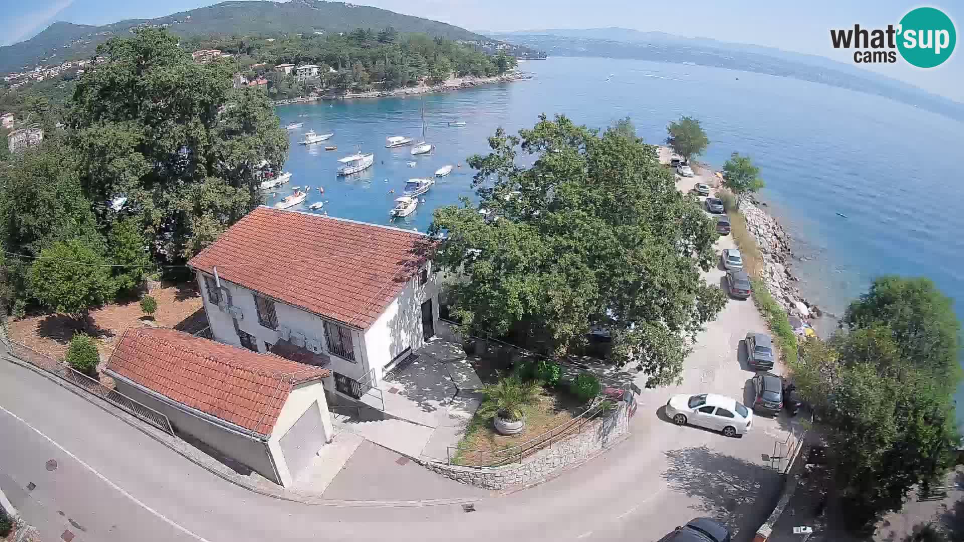 Webcam Ika Hafen – LIVE Blick auf den Hafen und die Lichter von Opatija