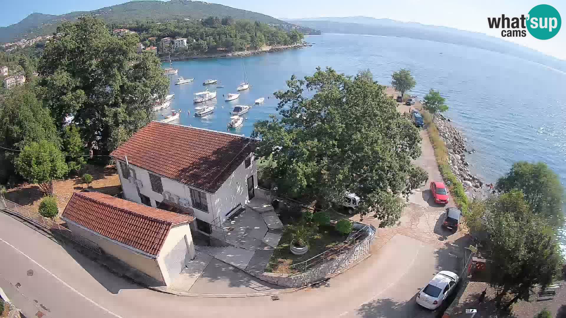 Webcam Ika Hafen – LIVE Blick auf den Hafen und die Lichter von Opatija