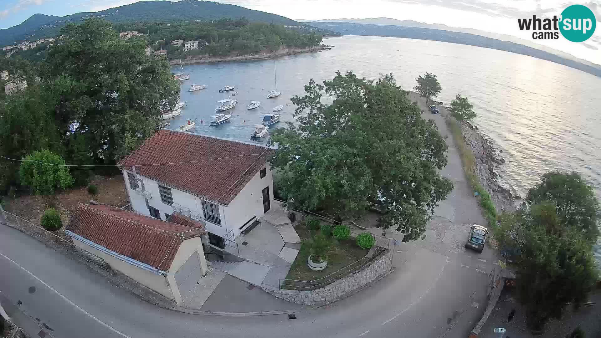 Webcam Ika Hafen – LIVE Blick auf den Hafen und die Lichter von Opatija