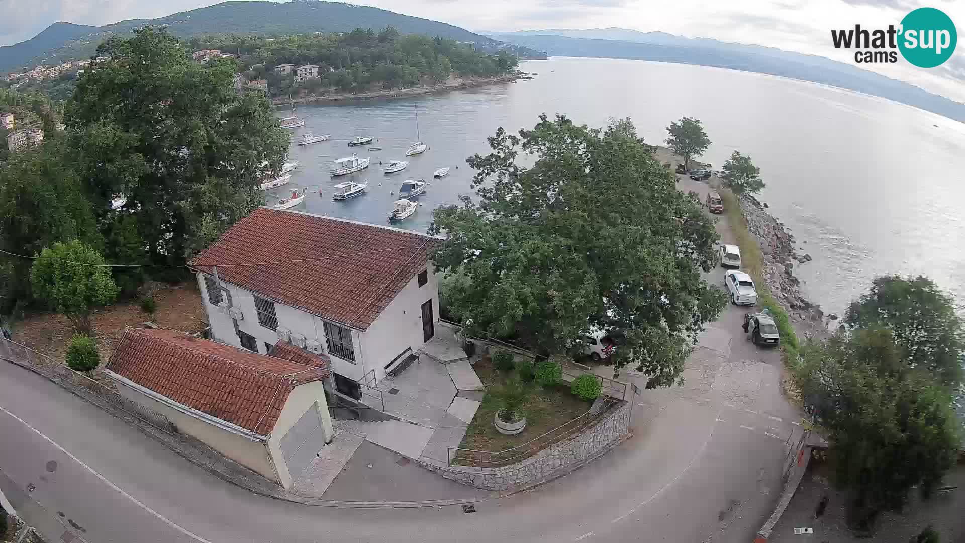 Webcam Ika Hafen – LIVE Blick auf den Hafen und die Lichter von Opatija