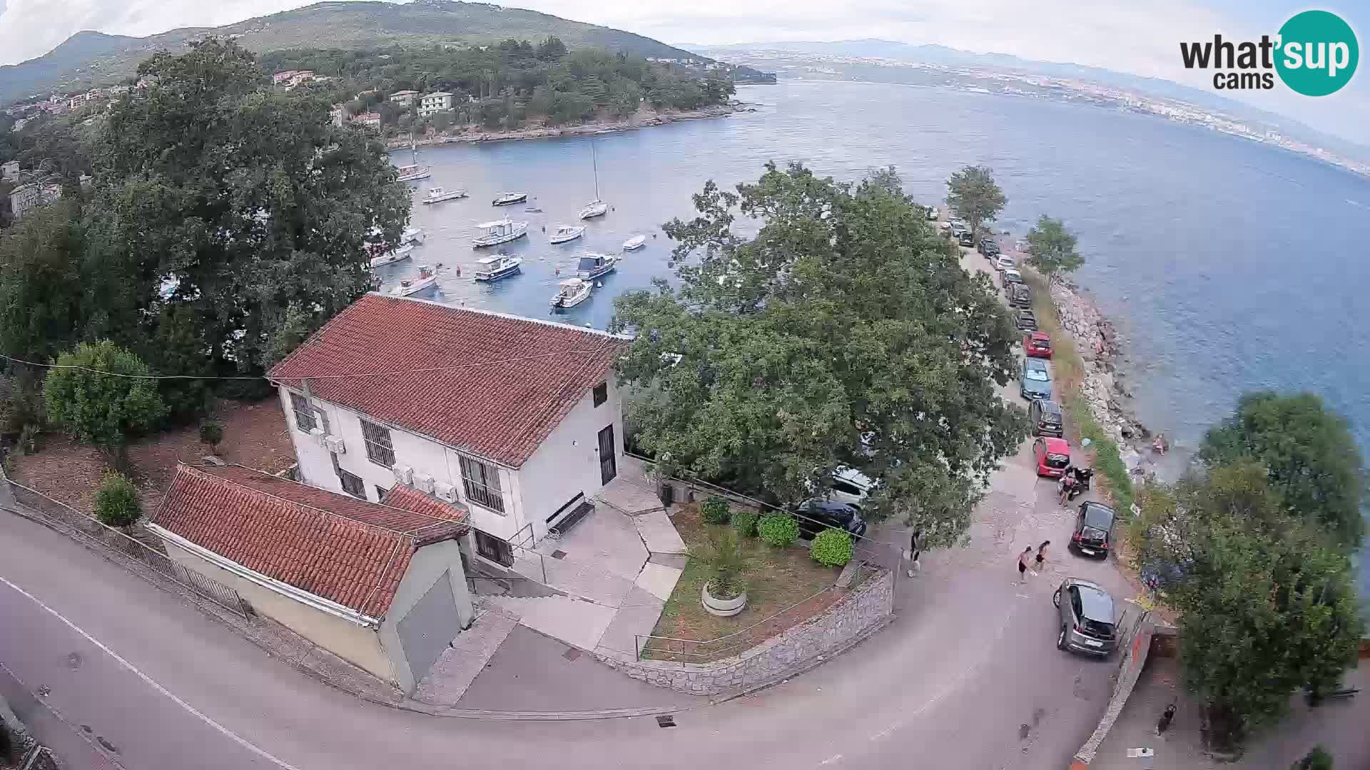 Webcam Ika Hafen – LIVE Blick auf den Hafen und die Lichter von Opatija