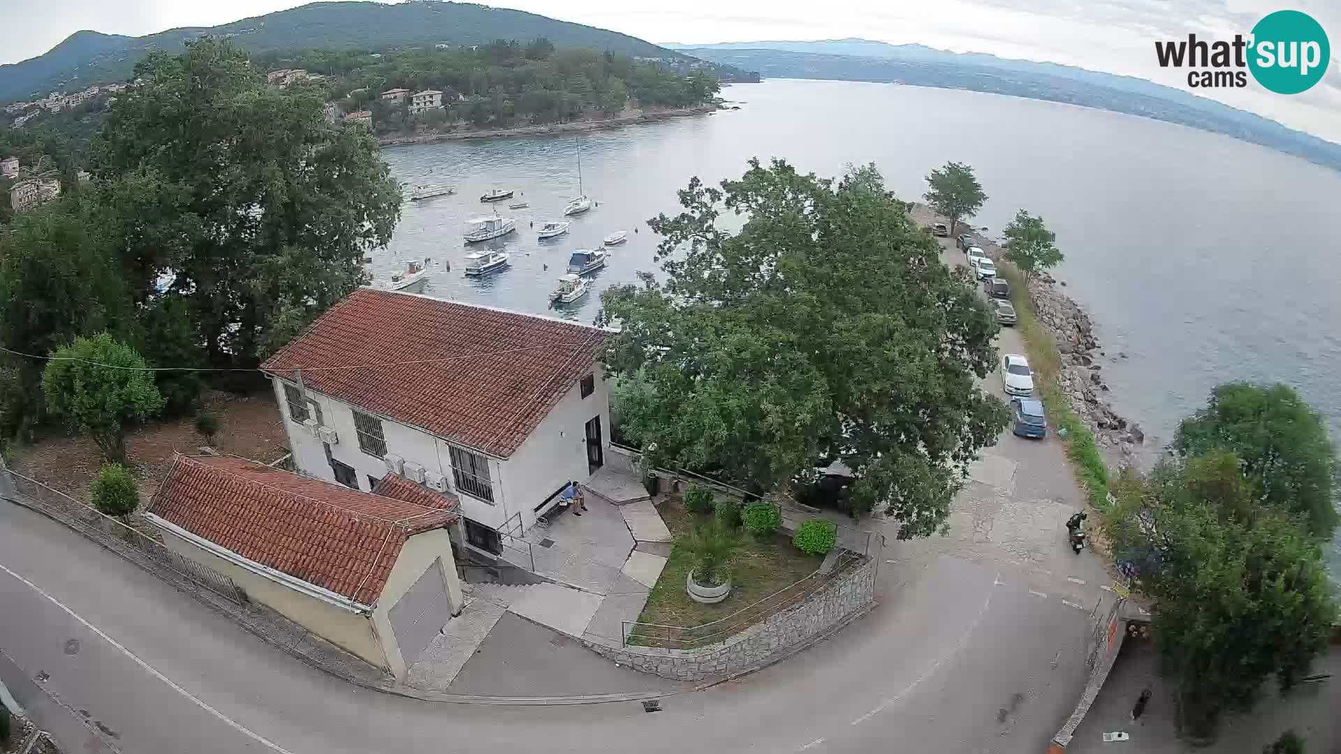 Webcam Ika Hafen – LIVE Blick auf den Hafen und die Lichter von Opatija