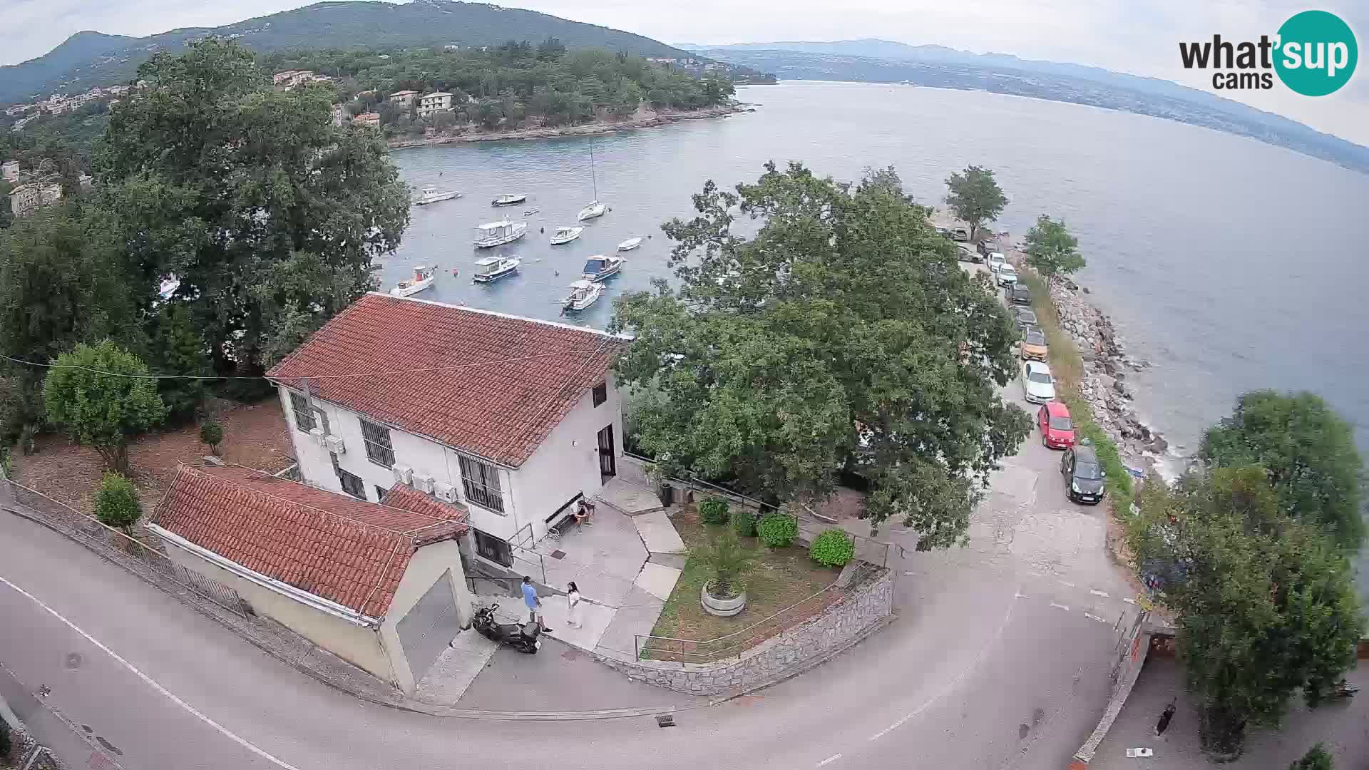 Webcam Ika Hafen – LIVE Blick auf den Hafen und die Lichter von Opatija