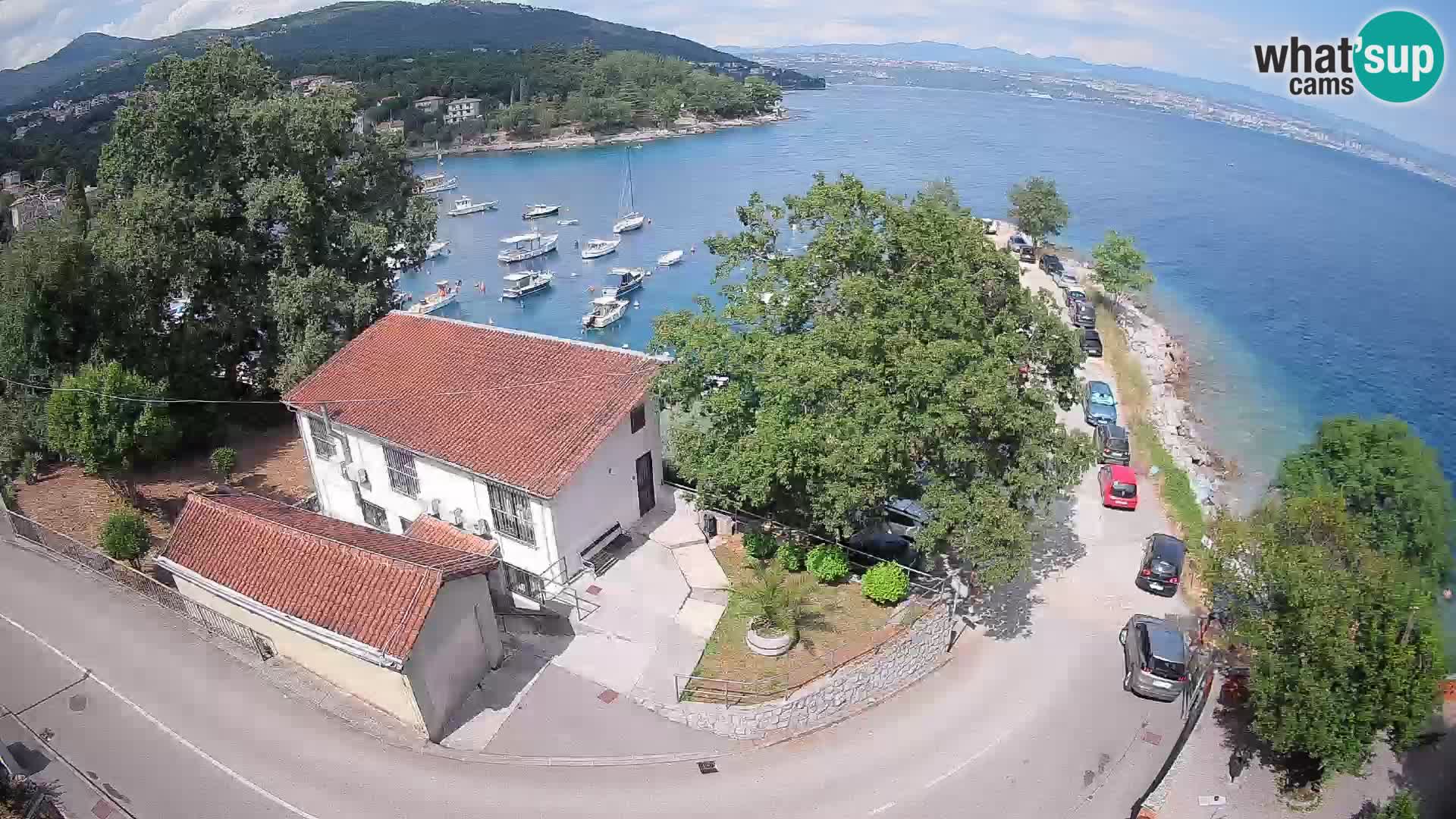 Webcam Ika Hafen – LIVE Blick auf den Hafen und die Lichter von Opatija
