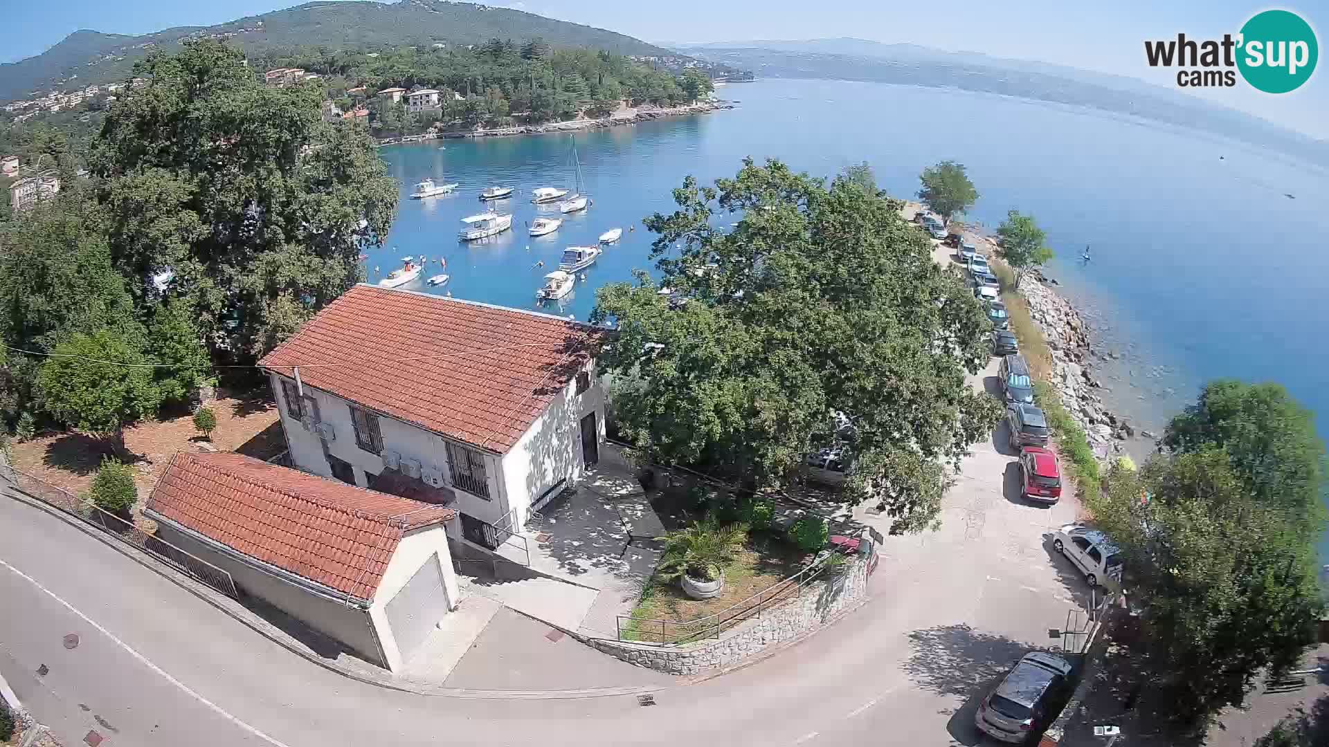 Webcam Ika Hafen – LIVE Blick auf den Hafen und die Lichter von Opatija