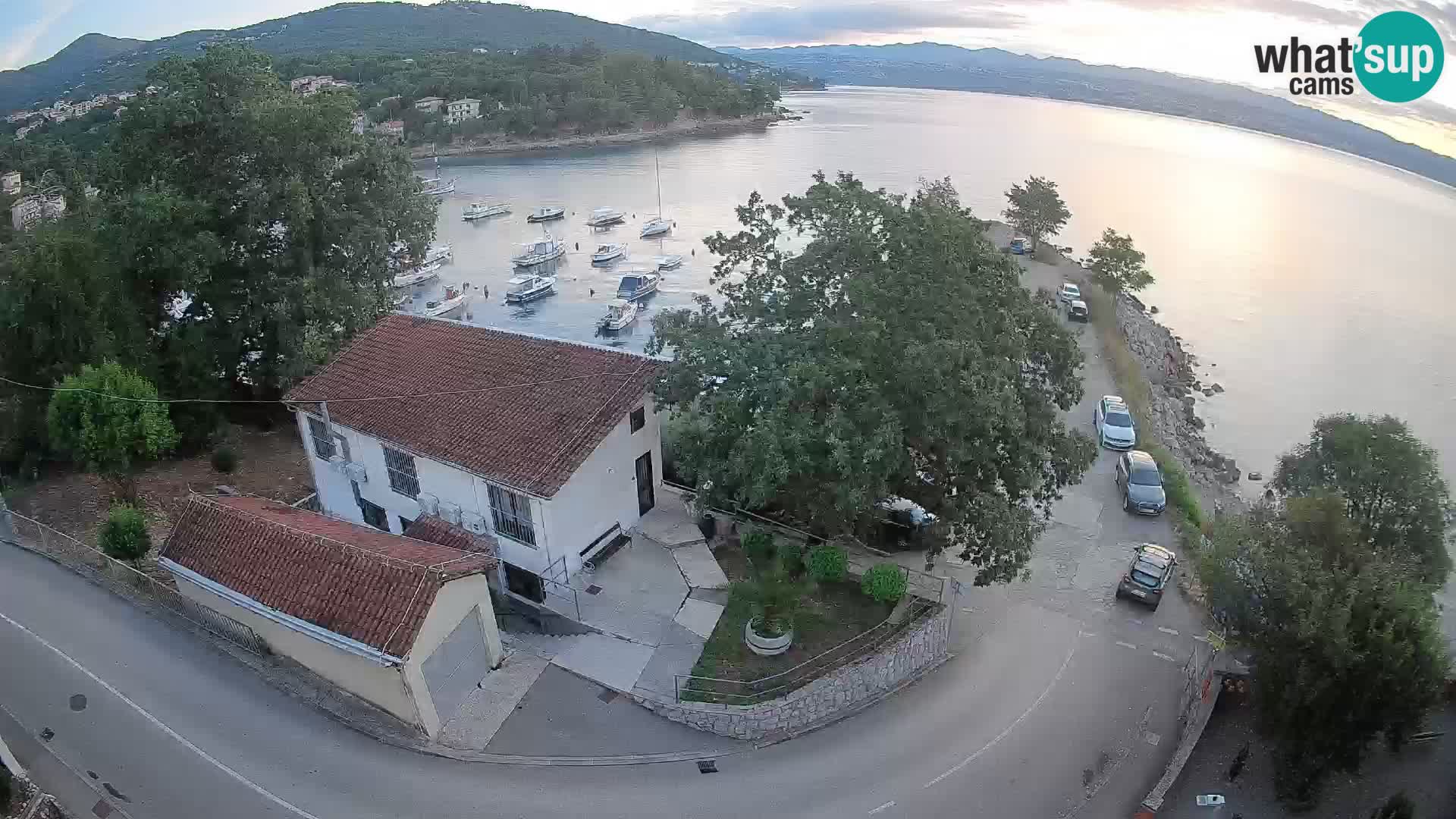 Webcam Ika Hafen – LIVE Blick auf den Hafen und die Lichter von Opatija