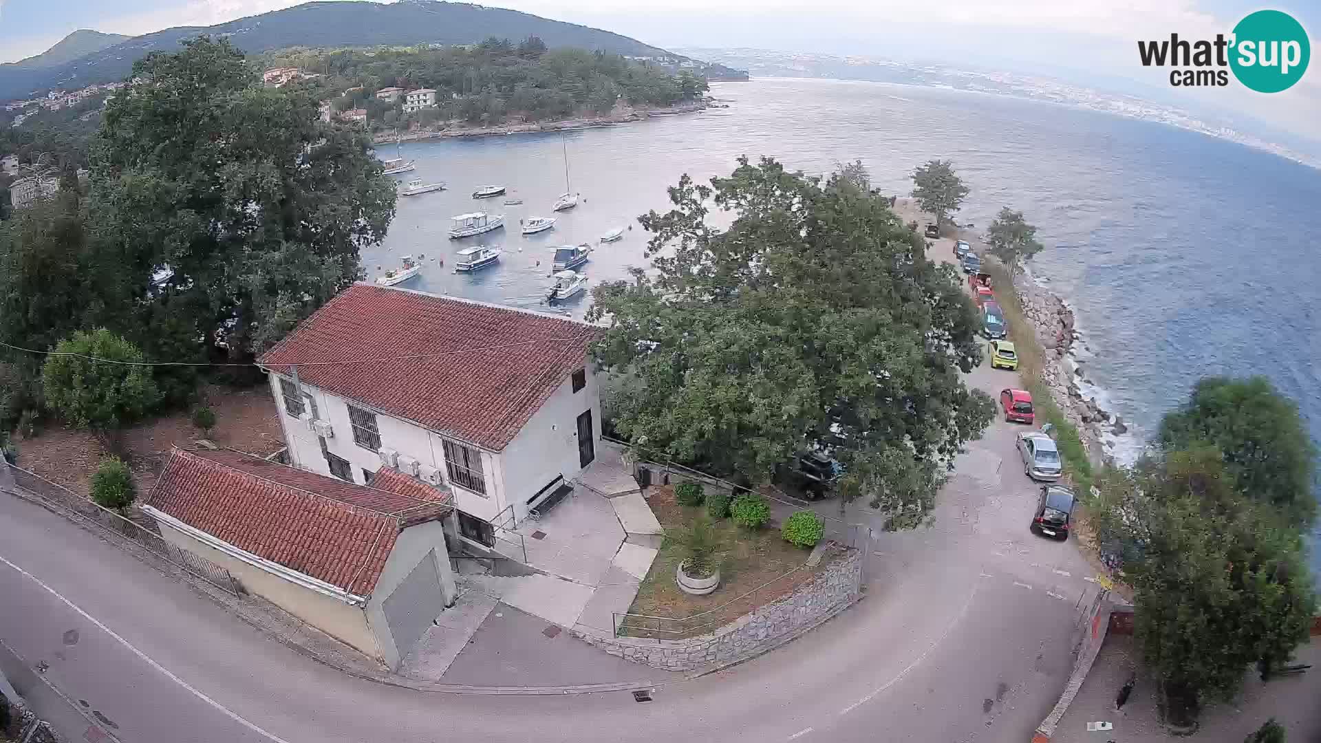Webcam Ika Hafen – LIVE Blick auf den Hafen und die Lichter von Opatija