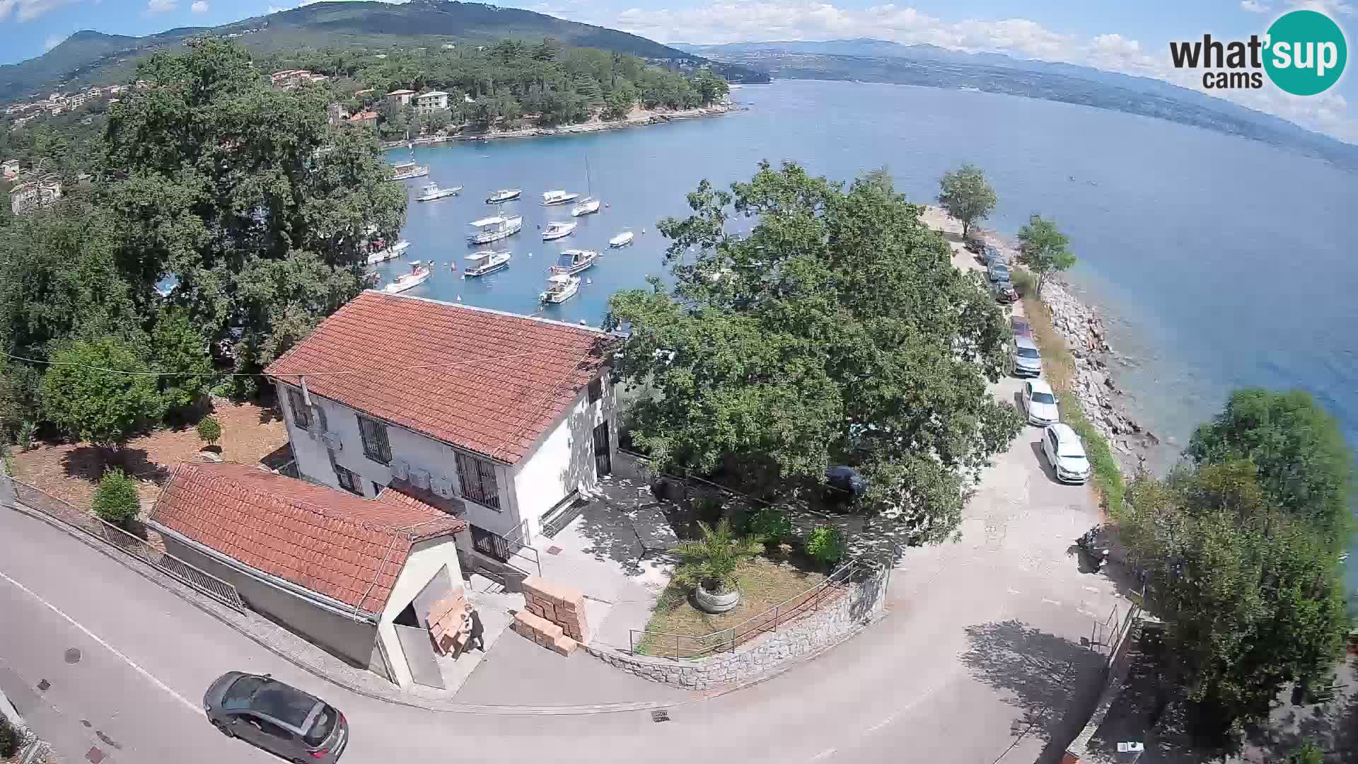 Webcam Ika Hafen – LIVE Blick auf den Hafen und die Lichter von Opatija