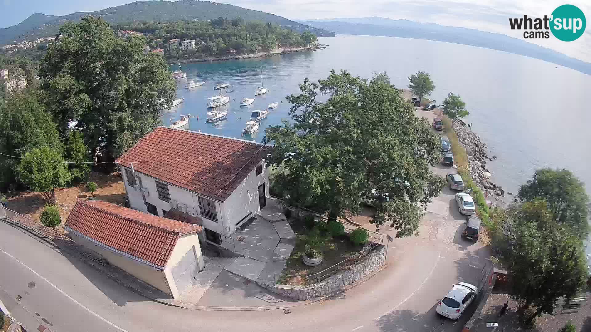 Webcam Ika Hafen – LIVE Blick auf den Hafen und die Lichter von Opatija