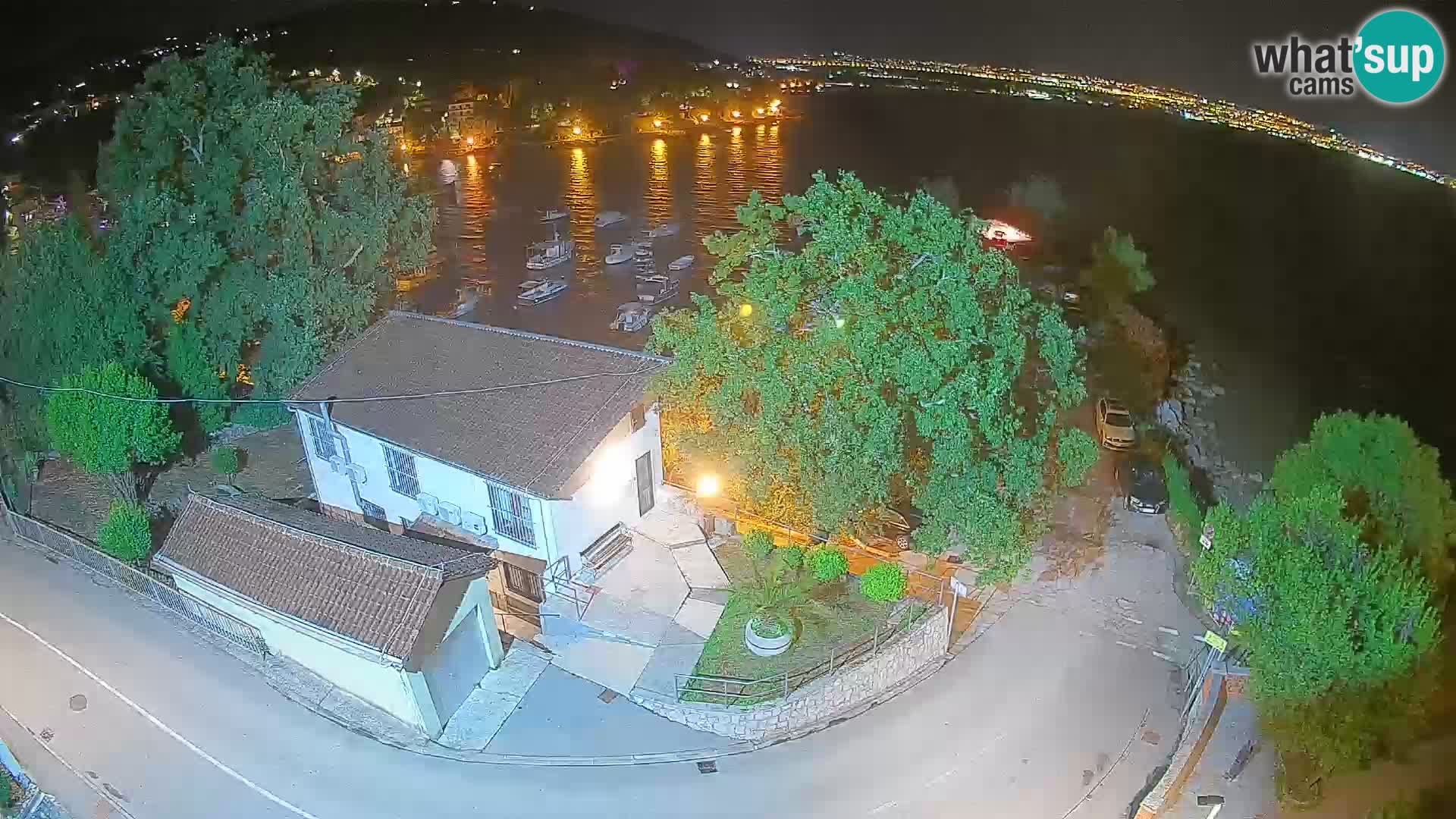 Webcam Ika Hafen – LIVE Blick auf den Hafen und die Lichter von Opatija