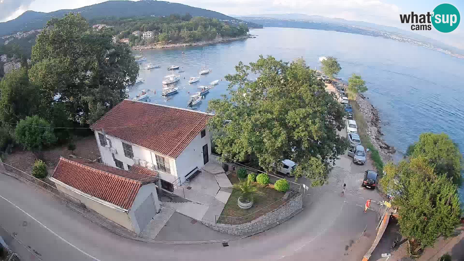 Webcam Ika Hafen – LIVE Blick auf den Hafen und die Lichter von Opatija