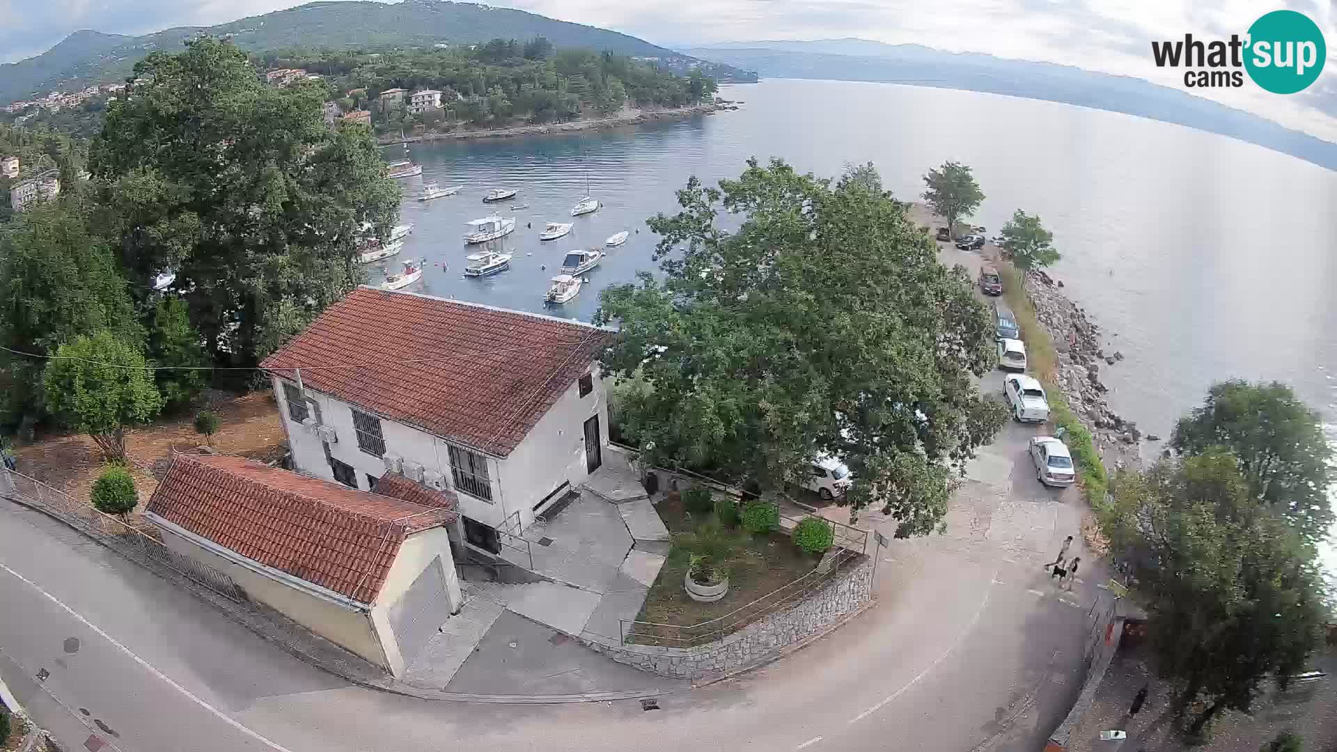 Webcam Ika Hafen – LIVE Blick auf den Hafen und die Lichter von Opatija