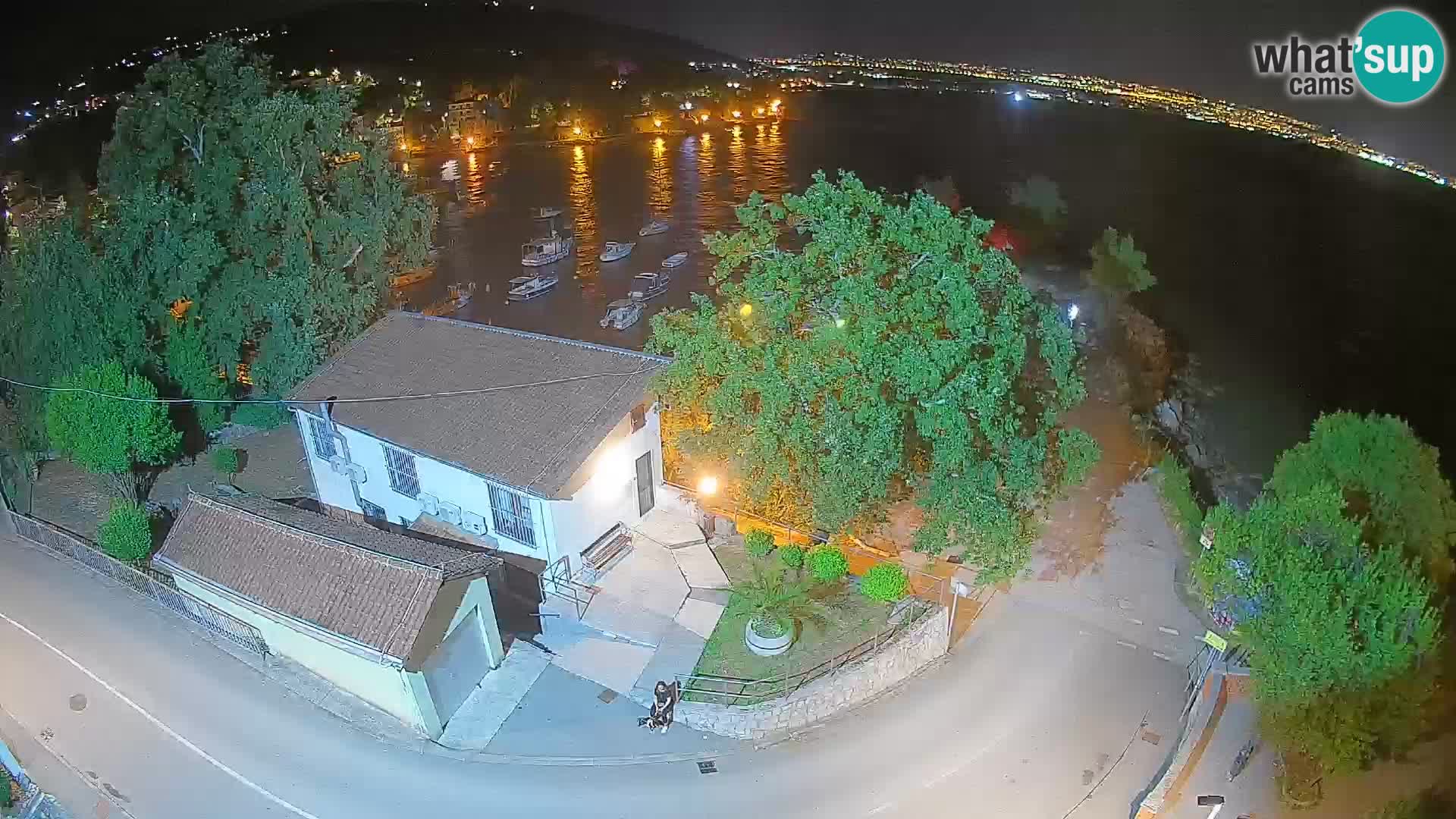 Webcam Ika Hafen – LIVE Blick auf den Hafen und die Lichter von Opatija