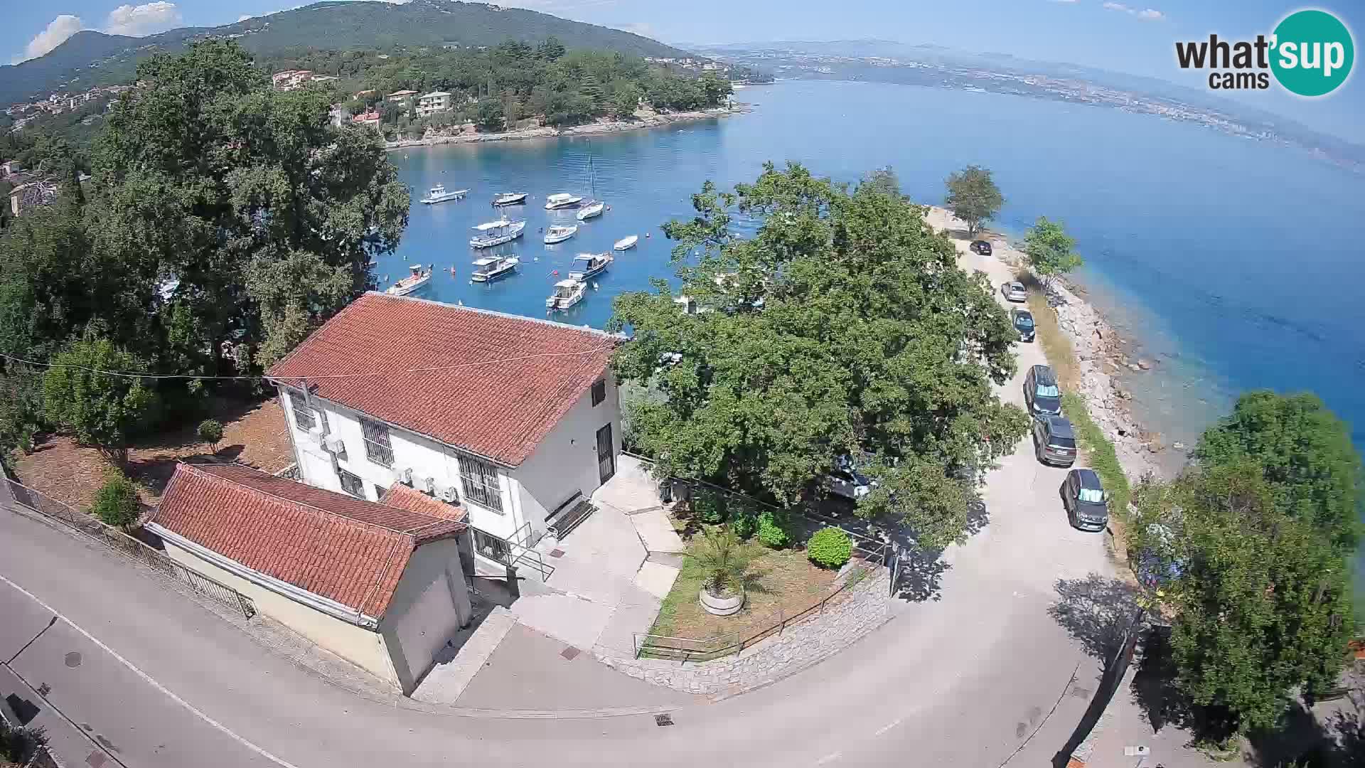 Webcam Ika Hafen – LIVE Blick auf den Hafen und die Lichter von Opatija