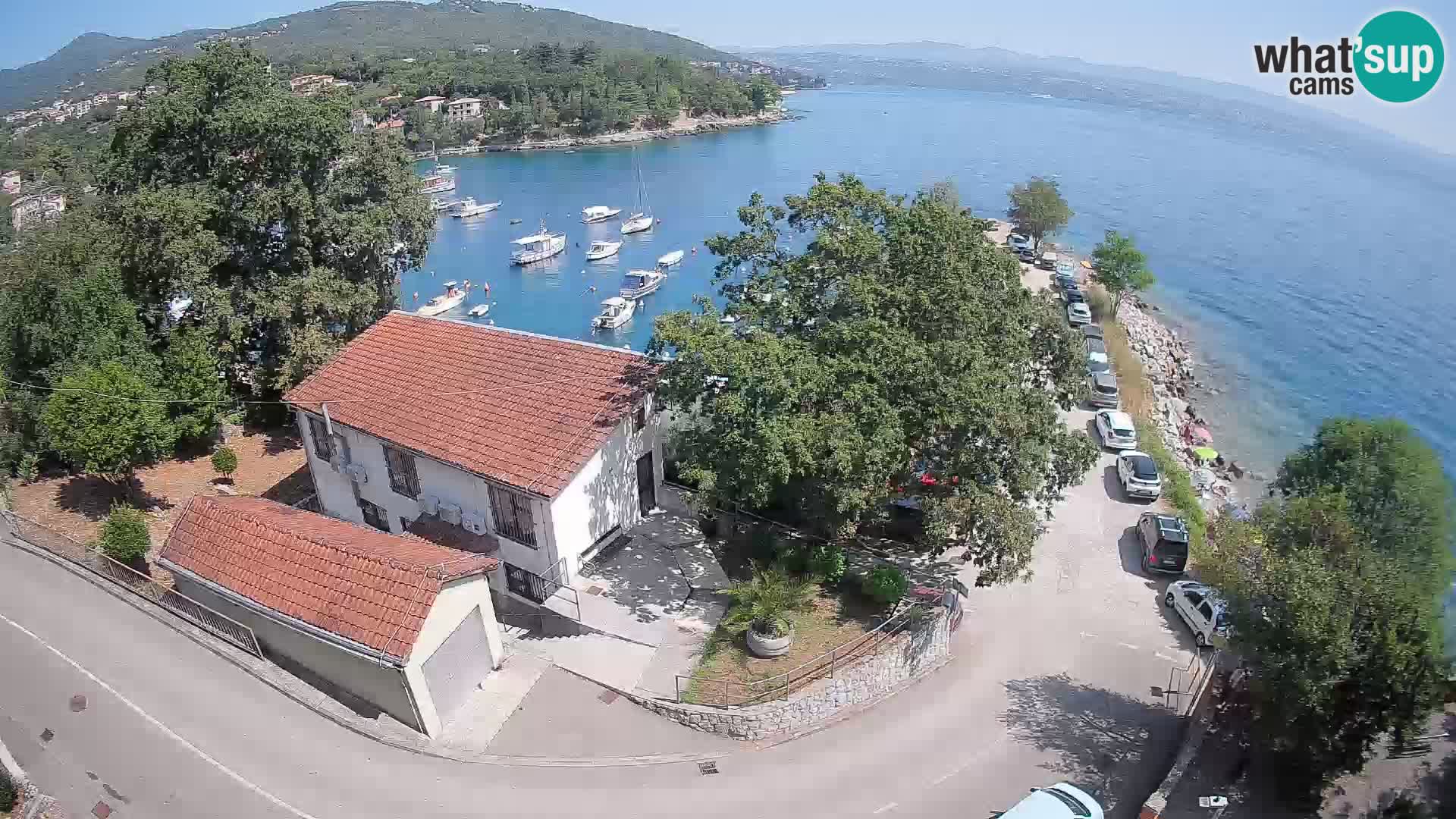 Webcam Ika Hafen – LIVE Blick auf den Hafen und die Lichter von Opatija