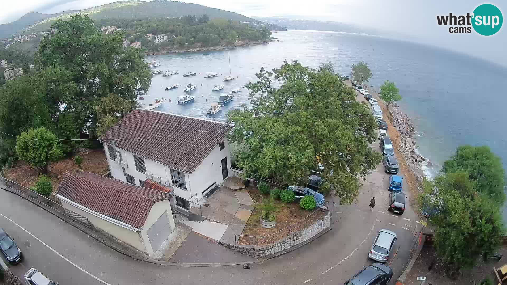 Webcam Ika Hafen – LIVE Blick auf den Hafen und die Lichter von Opatija