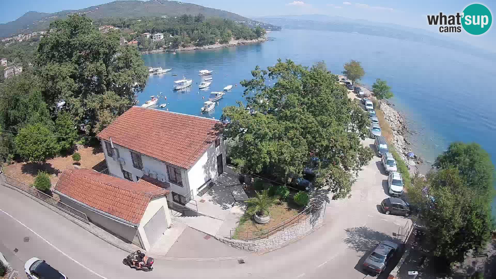 Webcam Ika Hafen – LIVE Blick auf den Hafen und die Lichter von Opatija