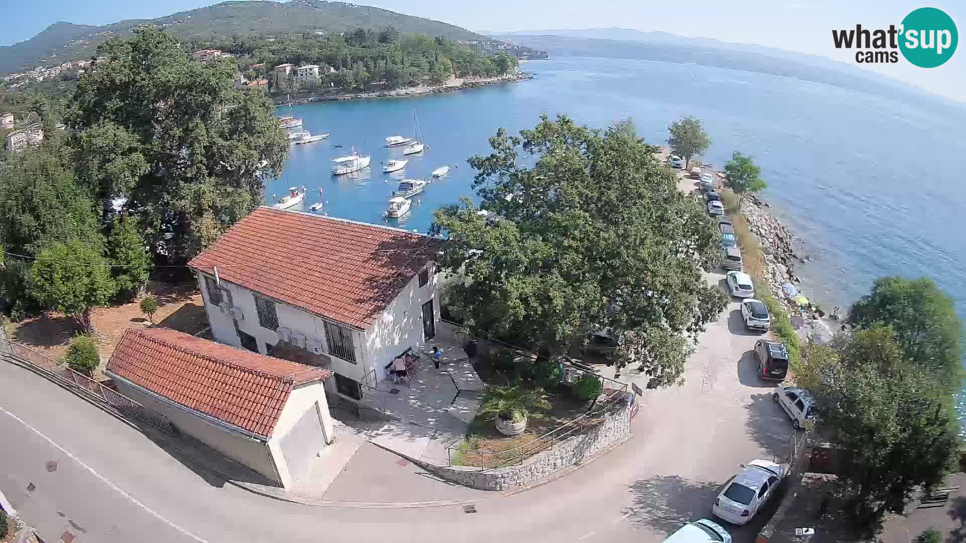 Webcam Ika Hafen – LIVE Blick auf den Hafen und die Lichter von Opatija